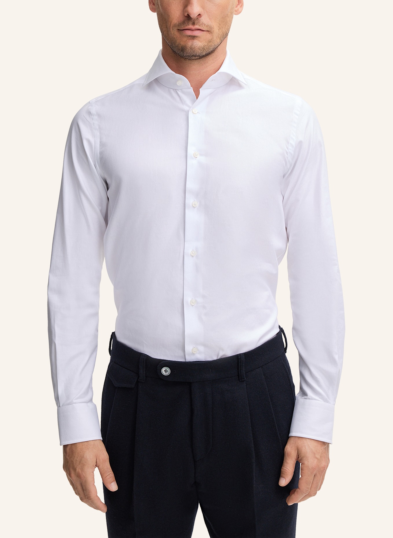 windsor. Hemd: WEISS