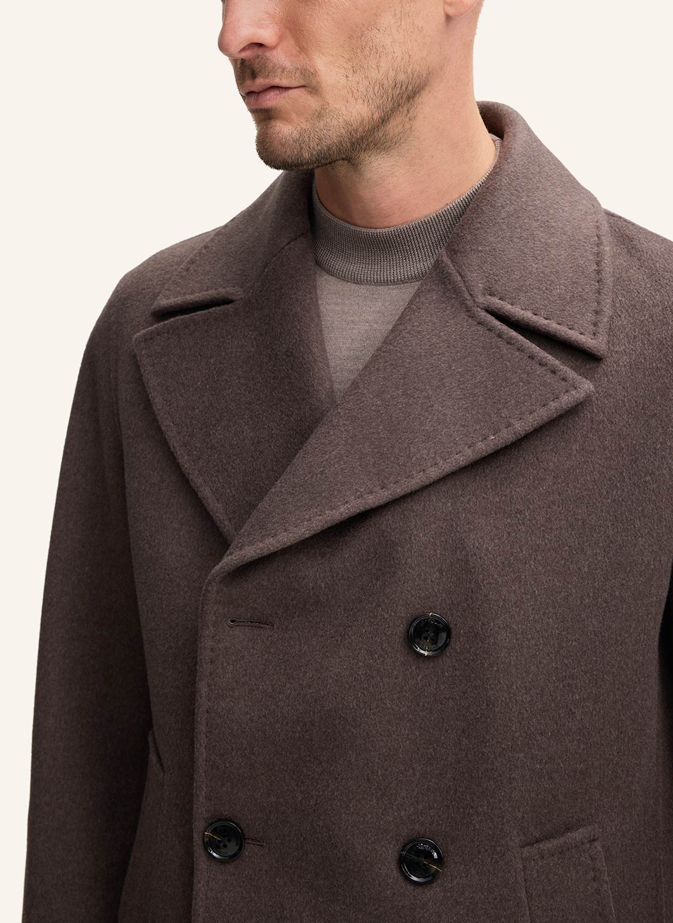 windsor. Caban-Jacke: BRAUN