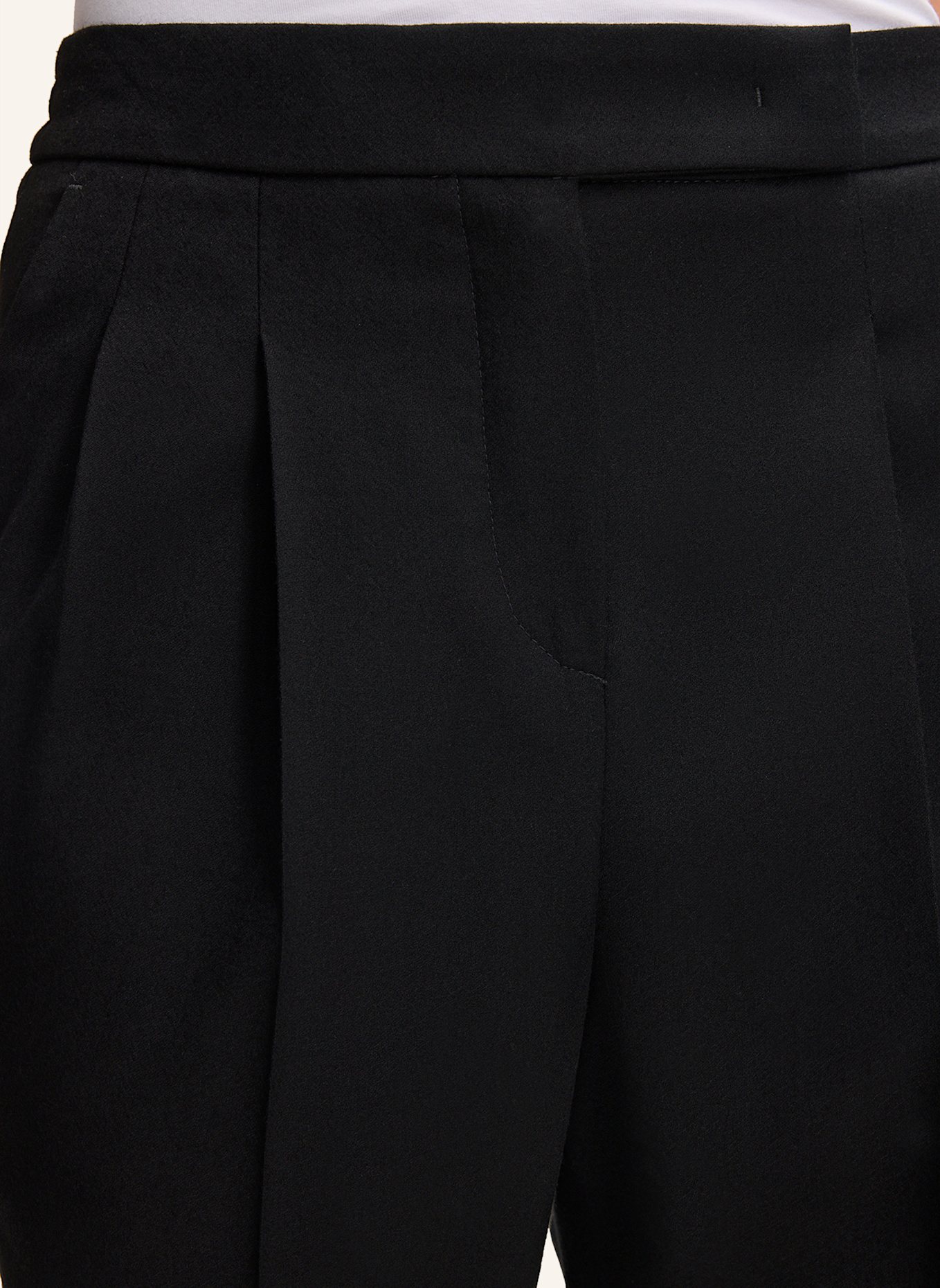 windsor. Bundfaltenhose: SCHWARZ