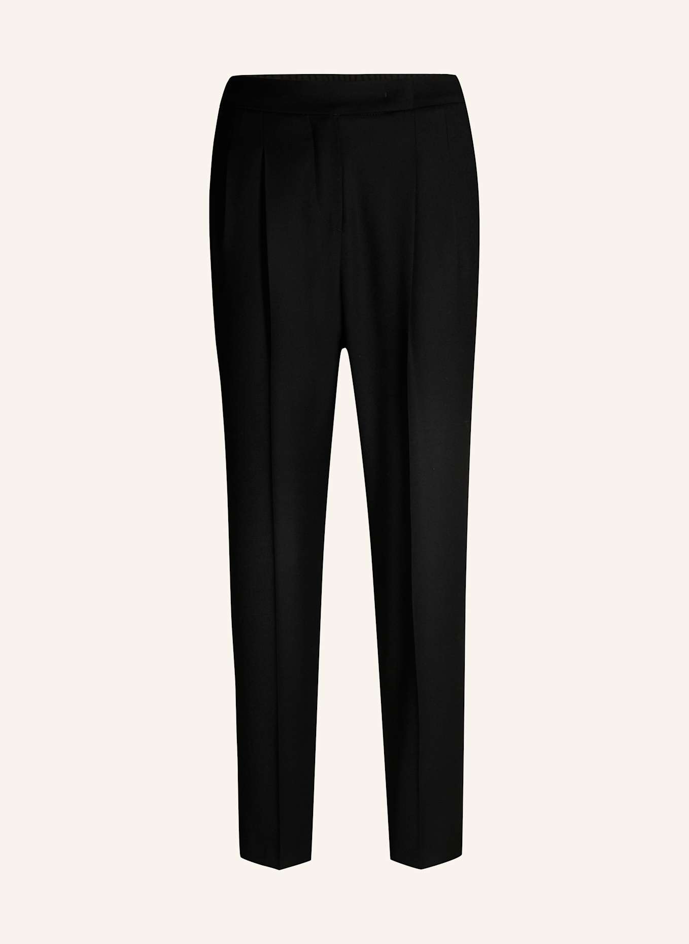 windsor. Bundfaltenhose: SCHWARZ