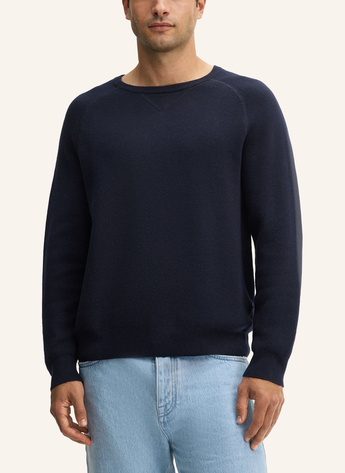windsor. Pullover: DUNKELBLAU