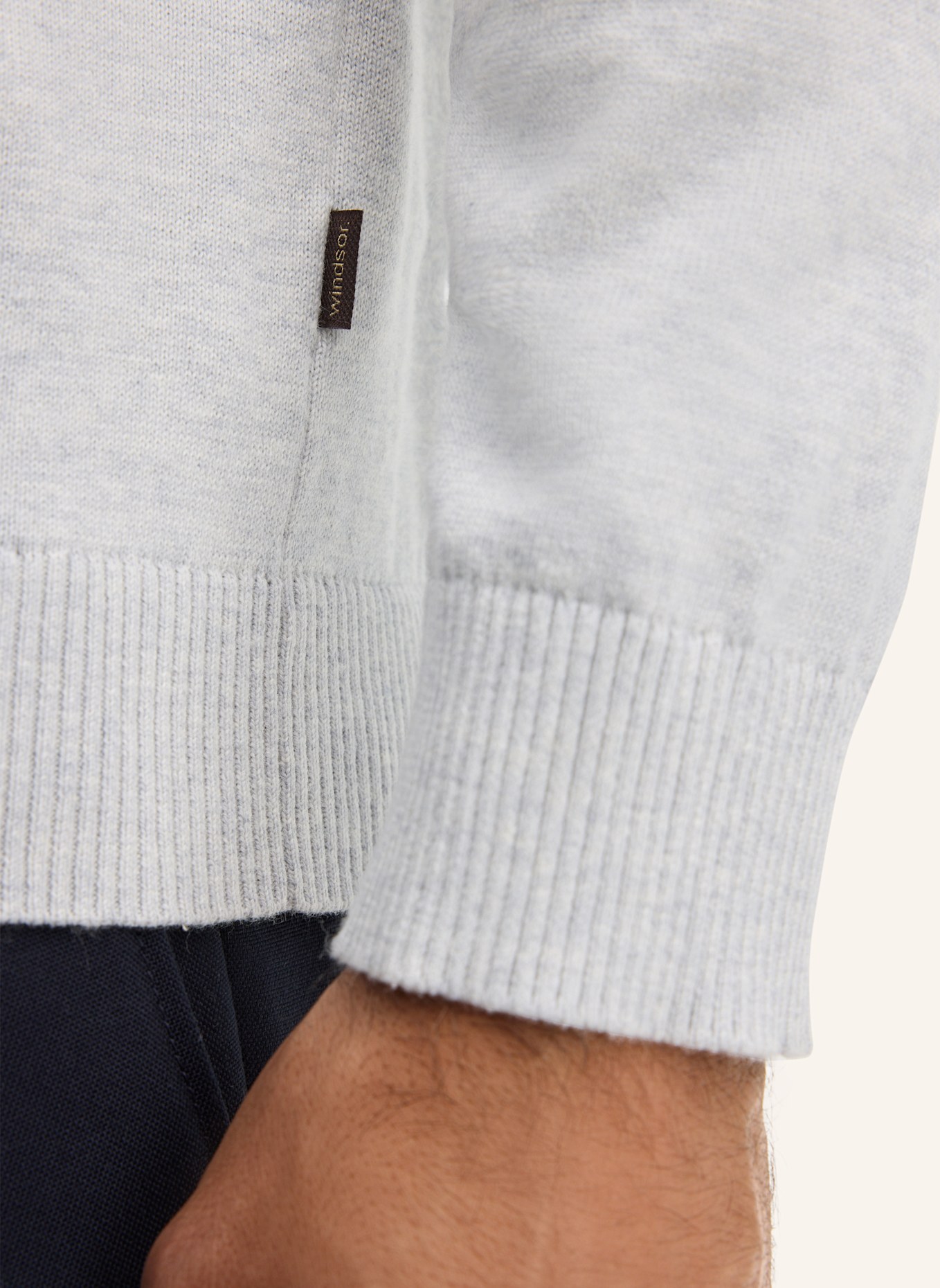 windsor. Pullover: HELLBLAU