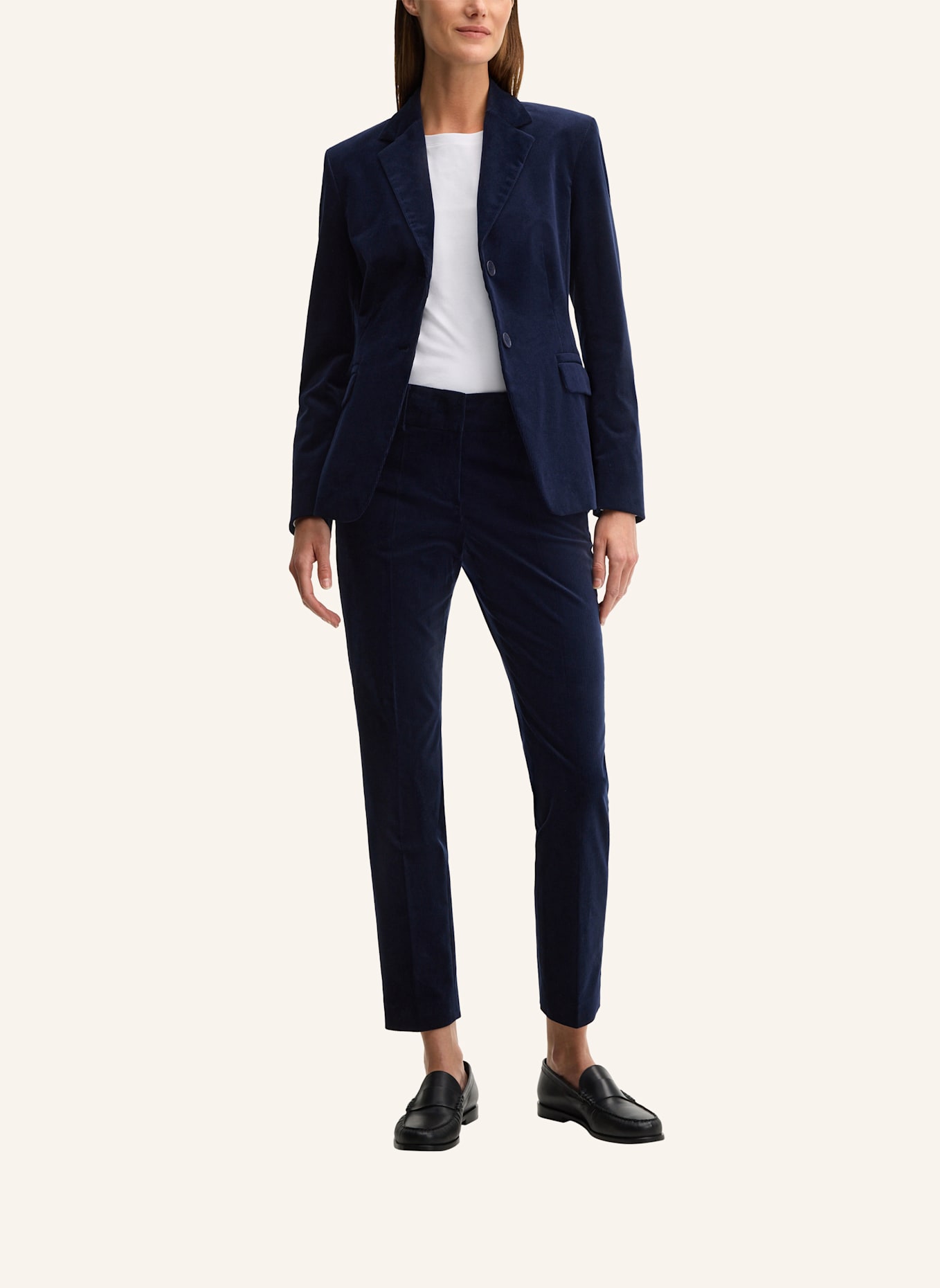 windsor. Cordhose: DUNKELBLAU