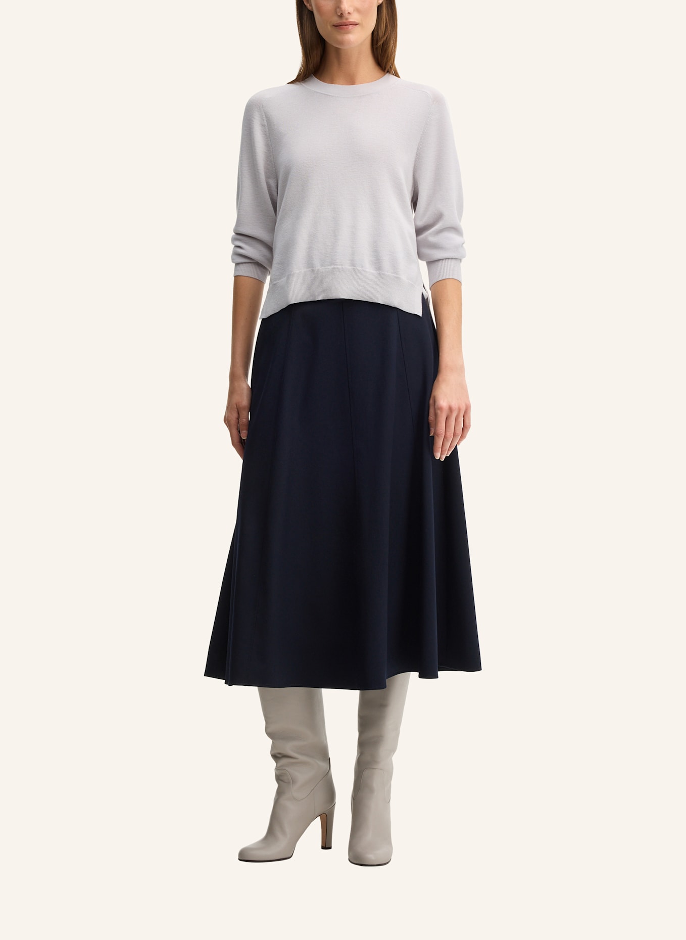 windsor. Pullover: GRAU