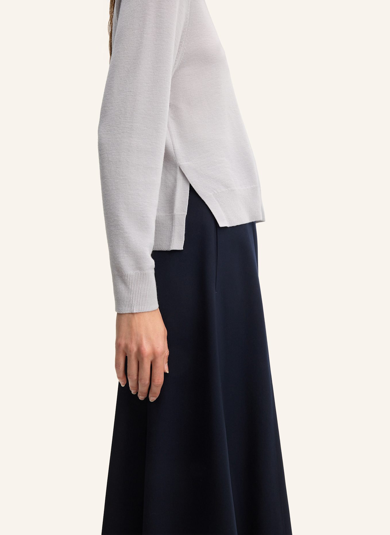 windsor. Pullover: GRAU