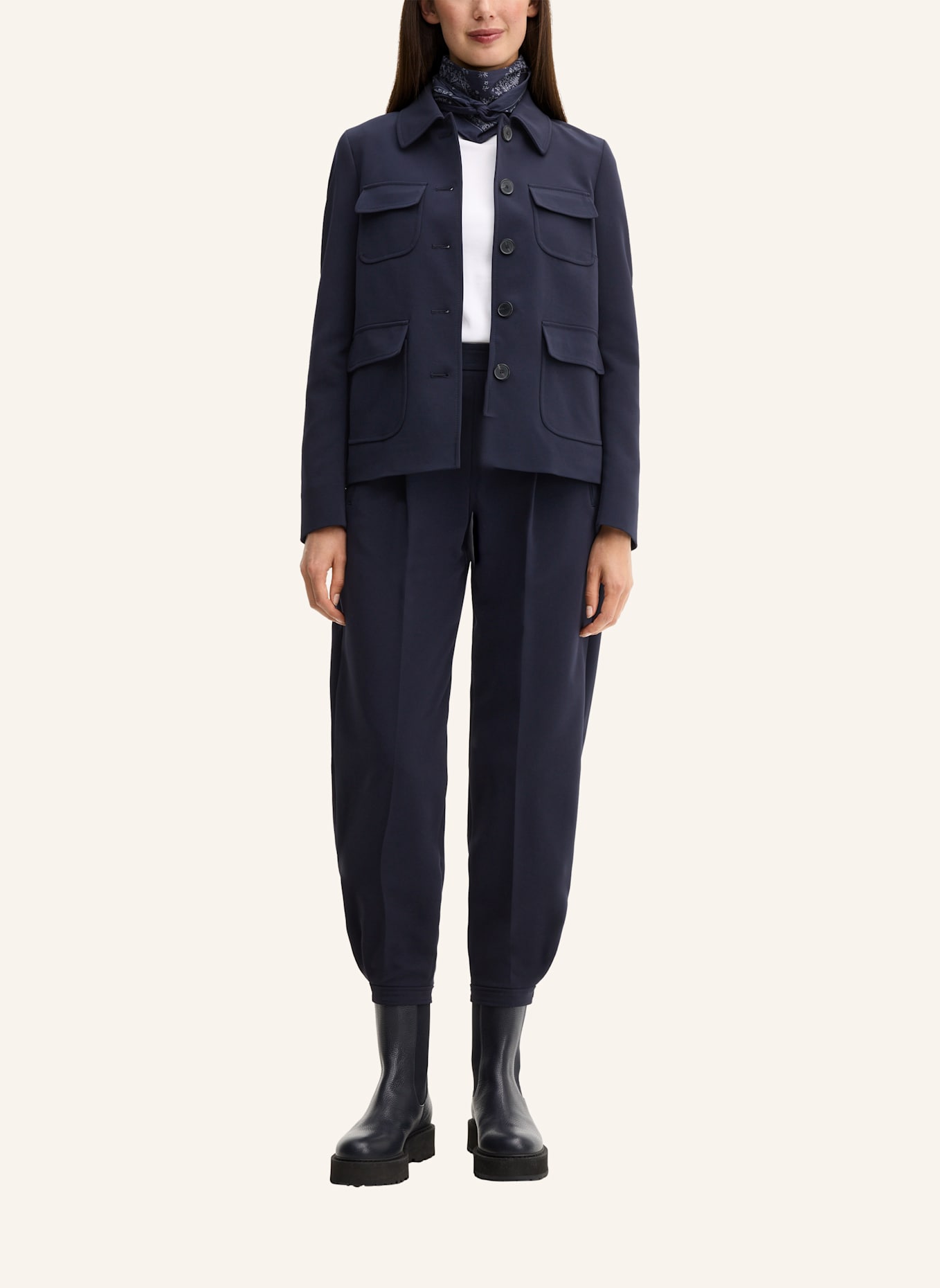 windsor. Blazer-Jacke: DUNKELBLAU