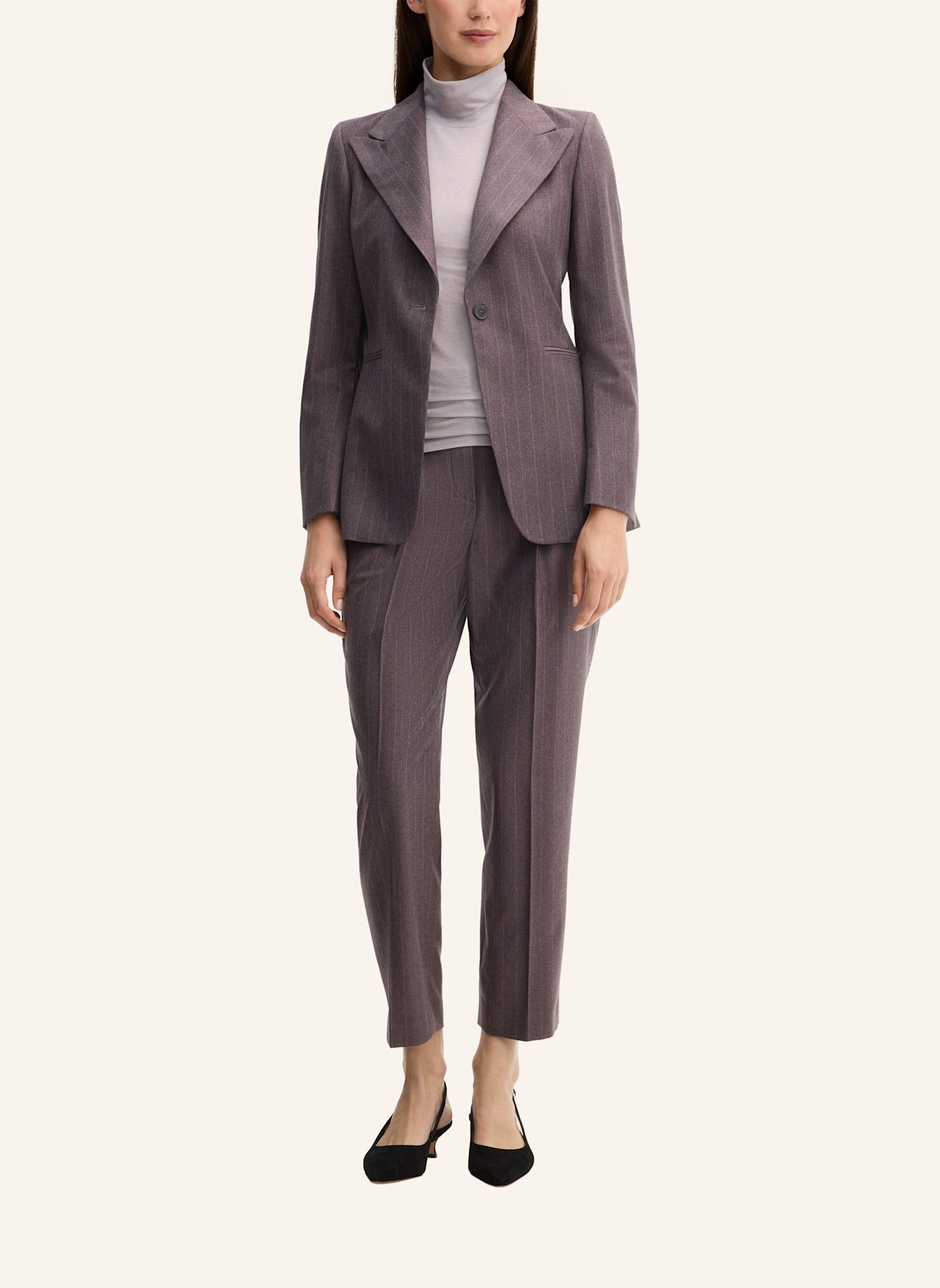 windsor. Rollkragenshirt: TAUPE