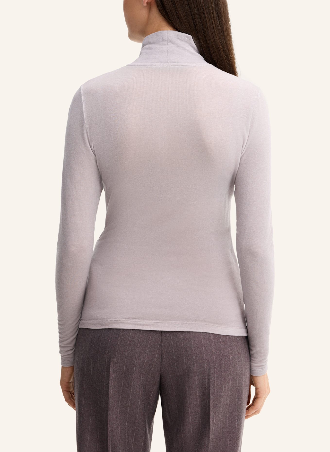 windsor. Rollkragenshirt: TAUPE