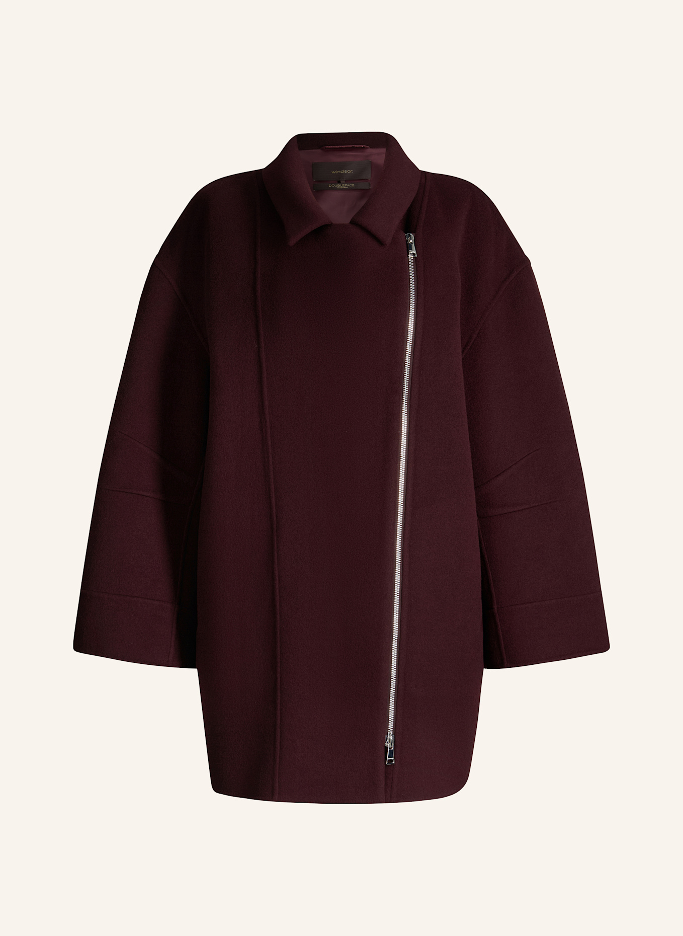 windsor. Jacke: DUNKELROT