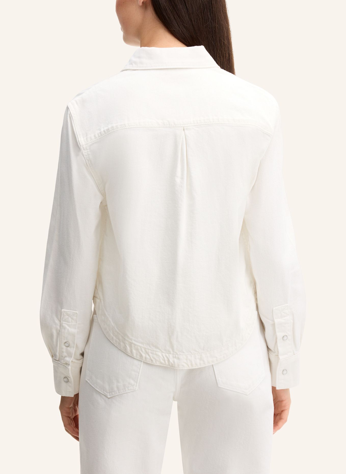 windsor. Jeansbluse: WEISS