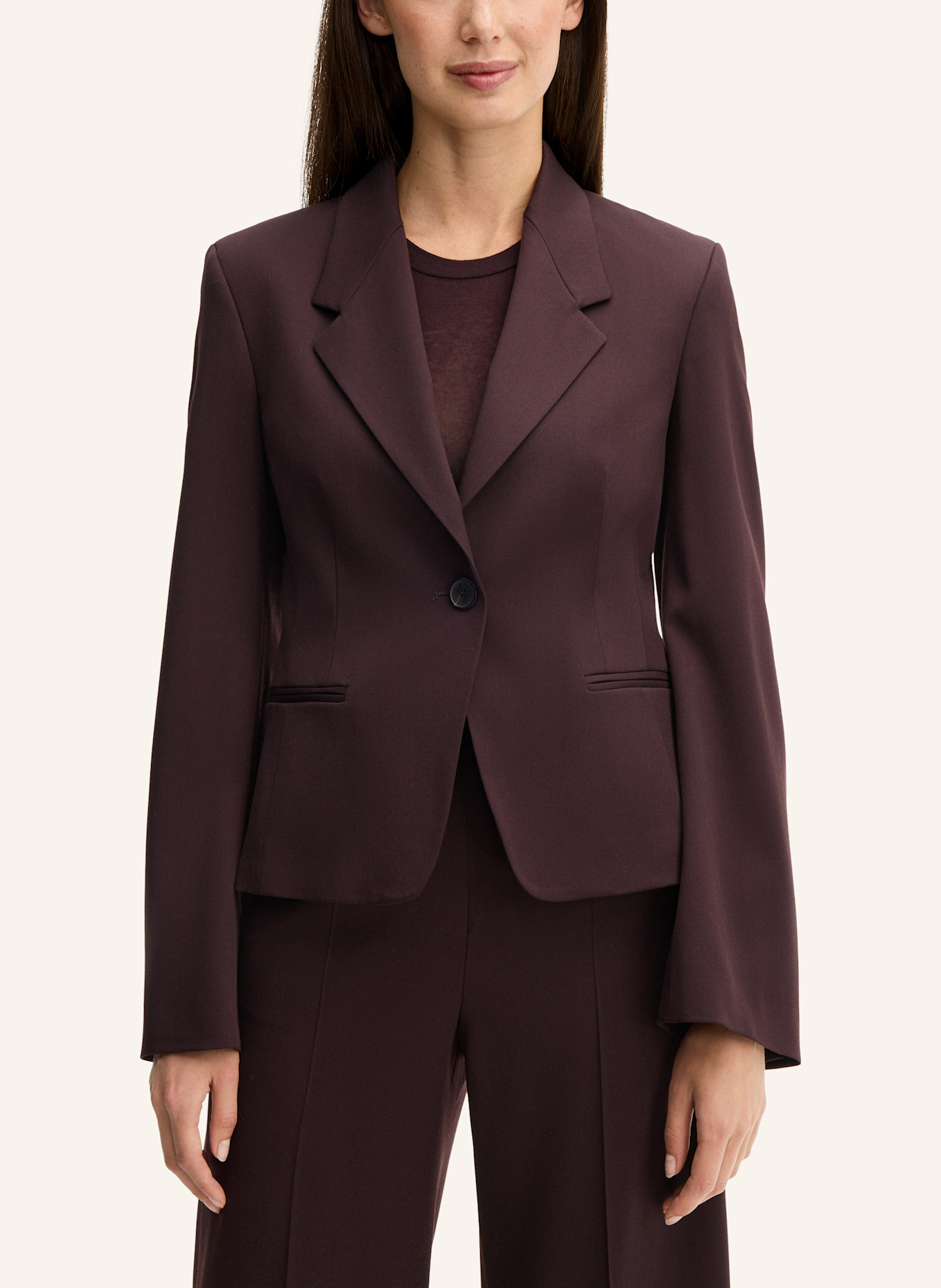 windsor. Blazer: DUNKELROT