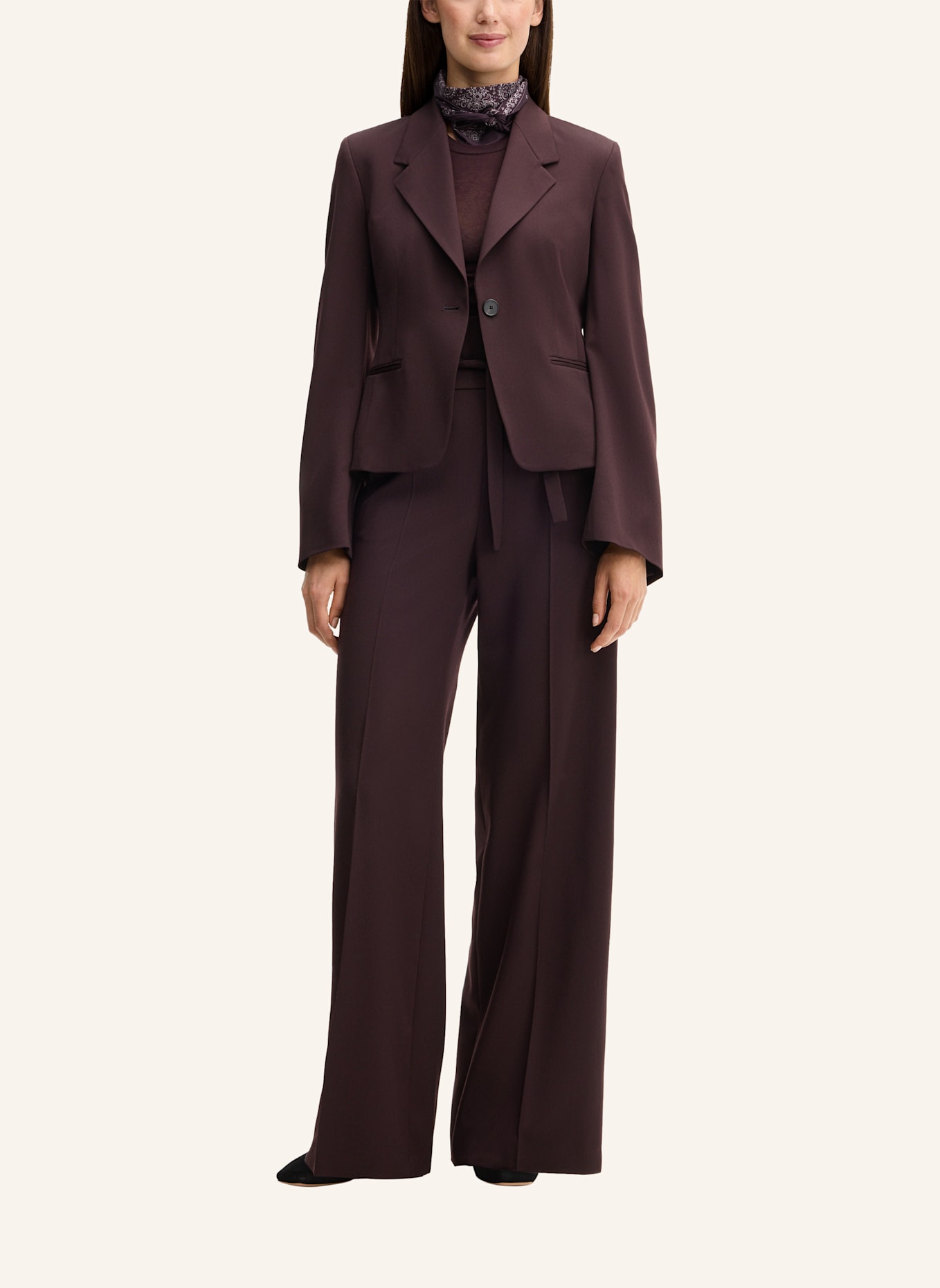 windsor. Blazer: DUNKELROT