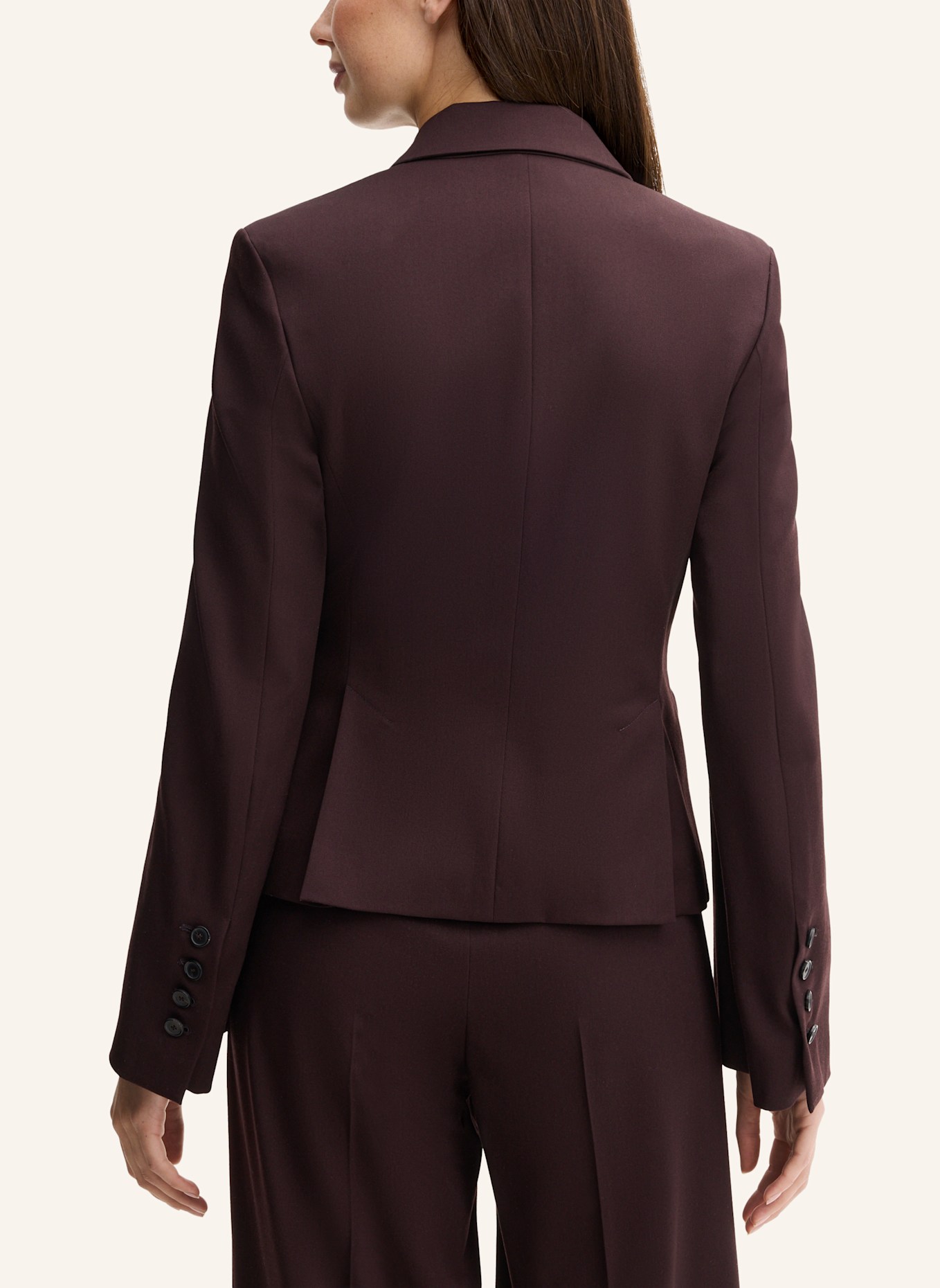 windsor. Blazer: DUNKELROT