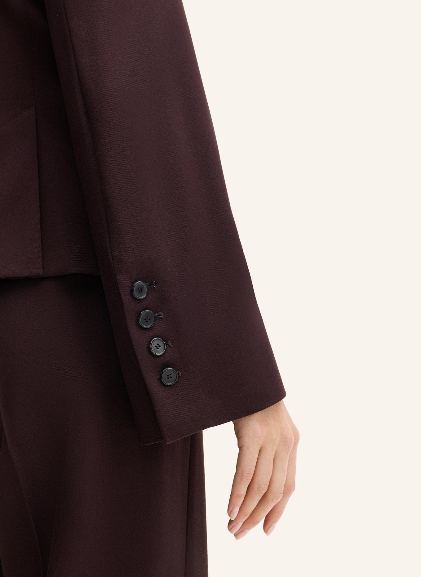 windsor. Blazer: DUNKELROT