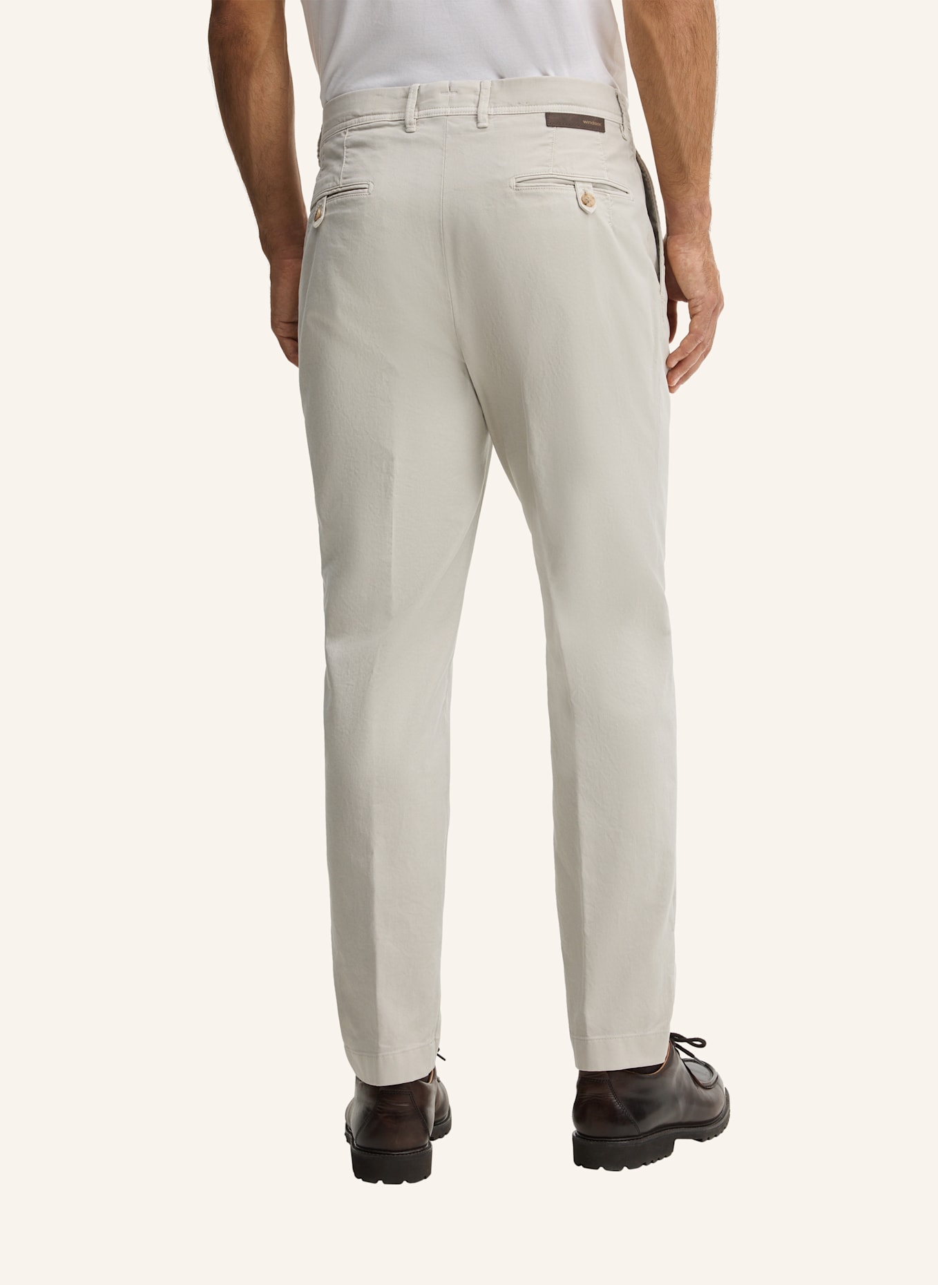 windsor. Bundfaltenhose Regular Fit: GRAU