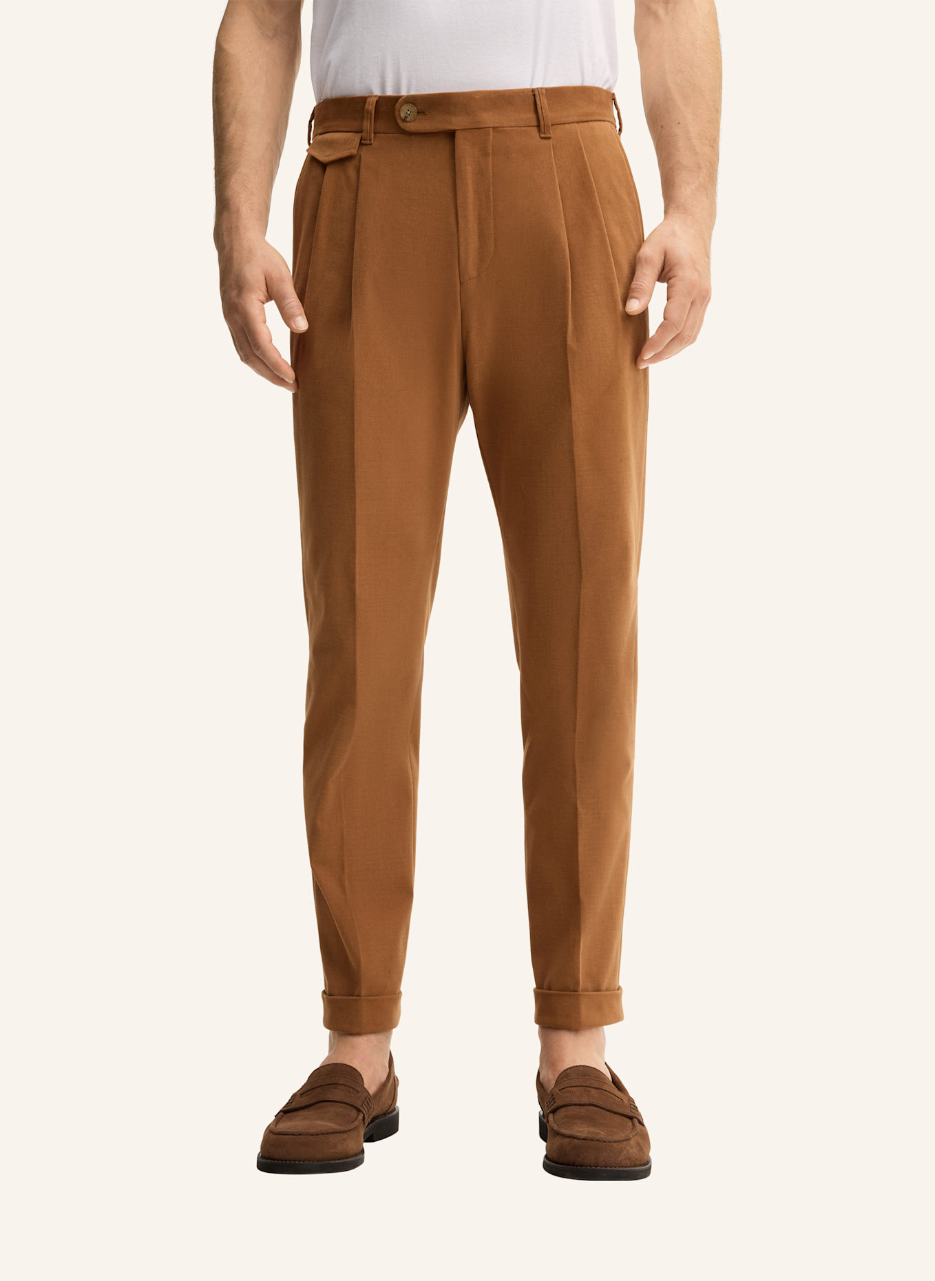 windsor. Chino SAPO Shaped Fit: CAMEL