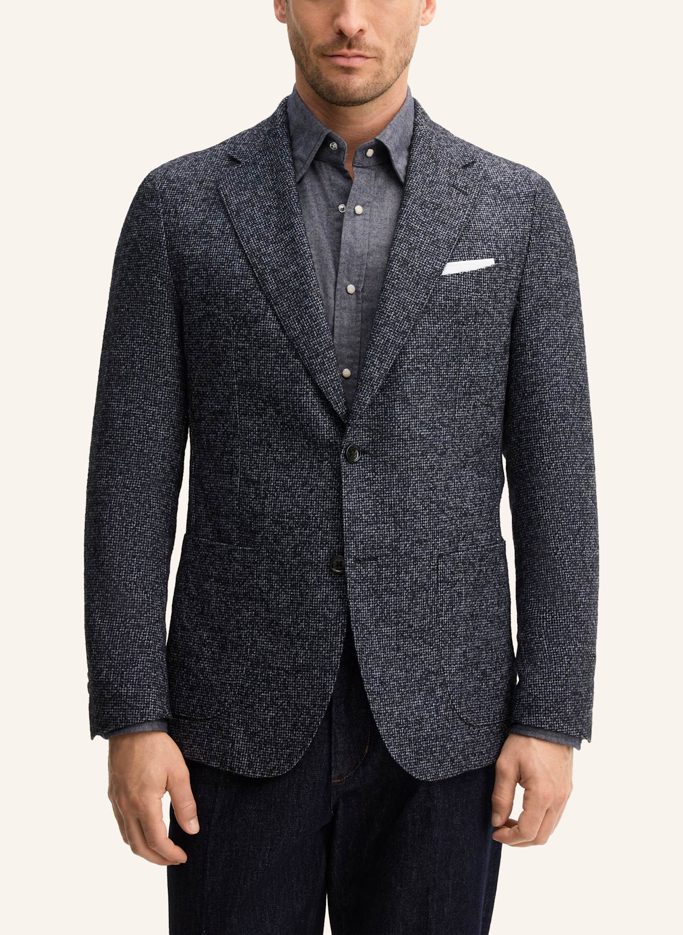 windsor. Sakko Shaped Fit: BLAU