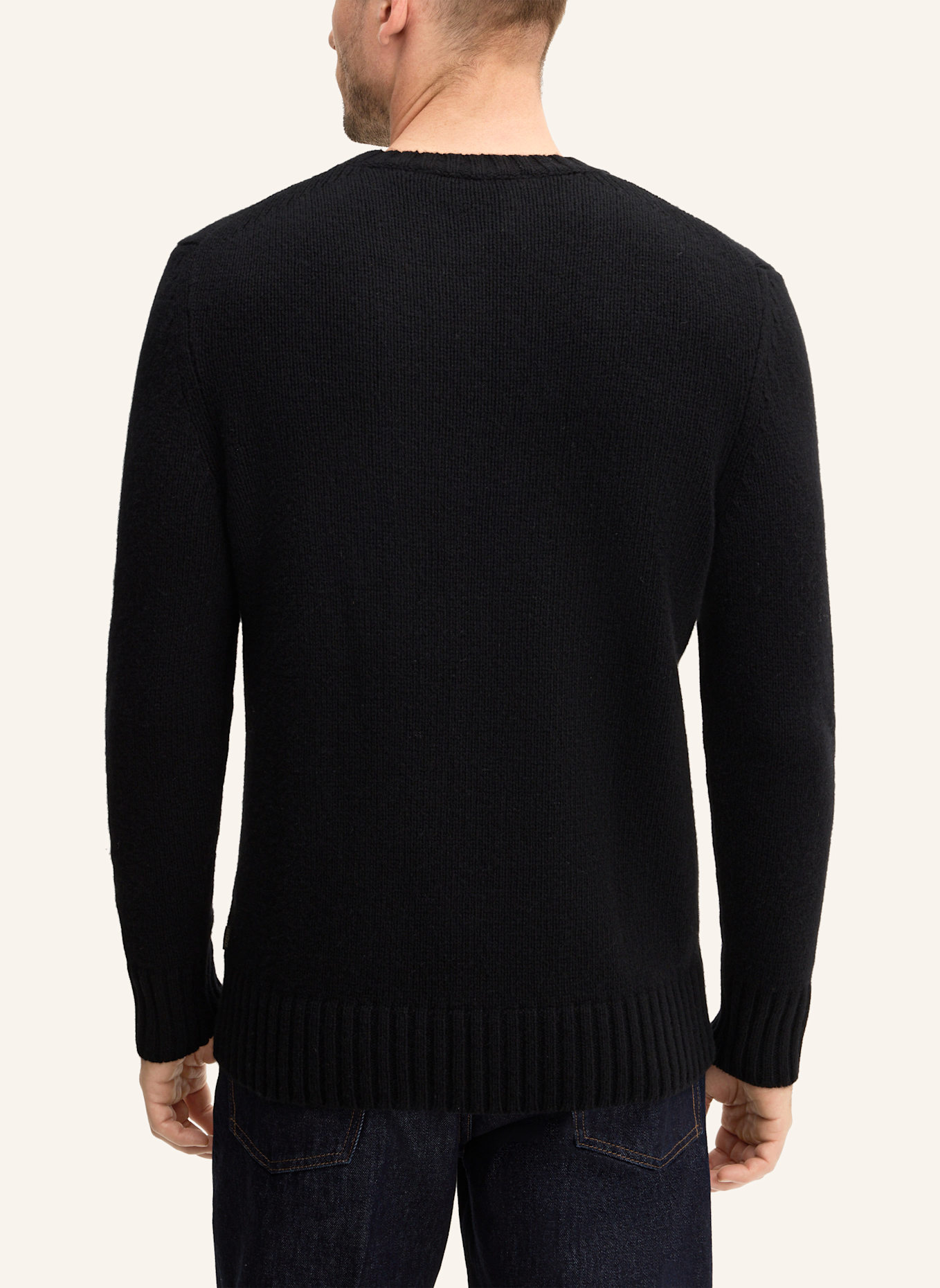 windsor. Cashmere-Pullover: SCHWARZ