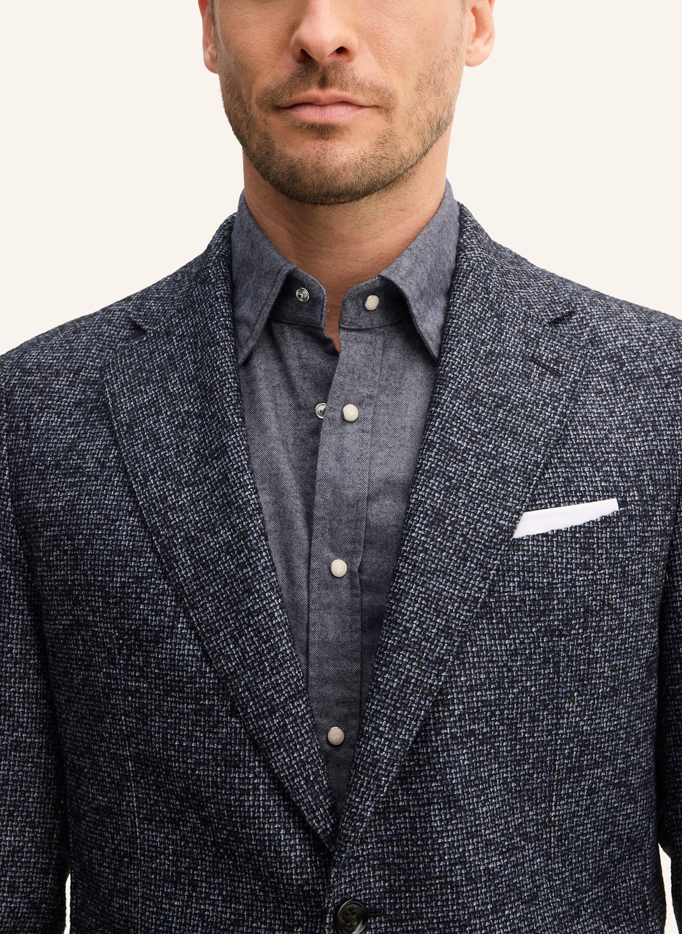 windsor. Sakko Shaped Fit: BLAU