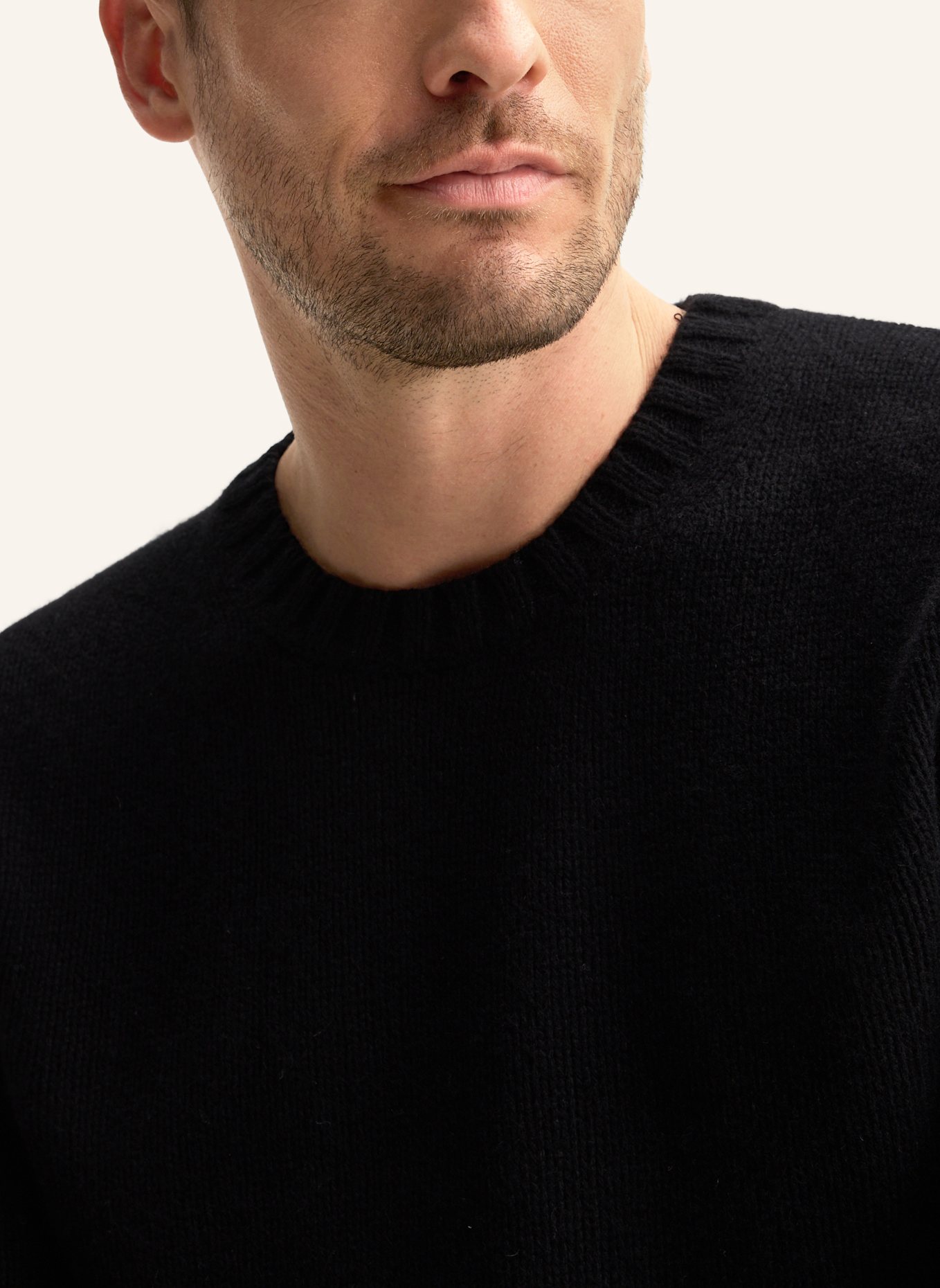 windsor. Cashmere-Pullover: SCHWARZ
