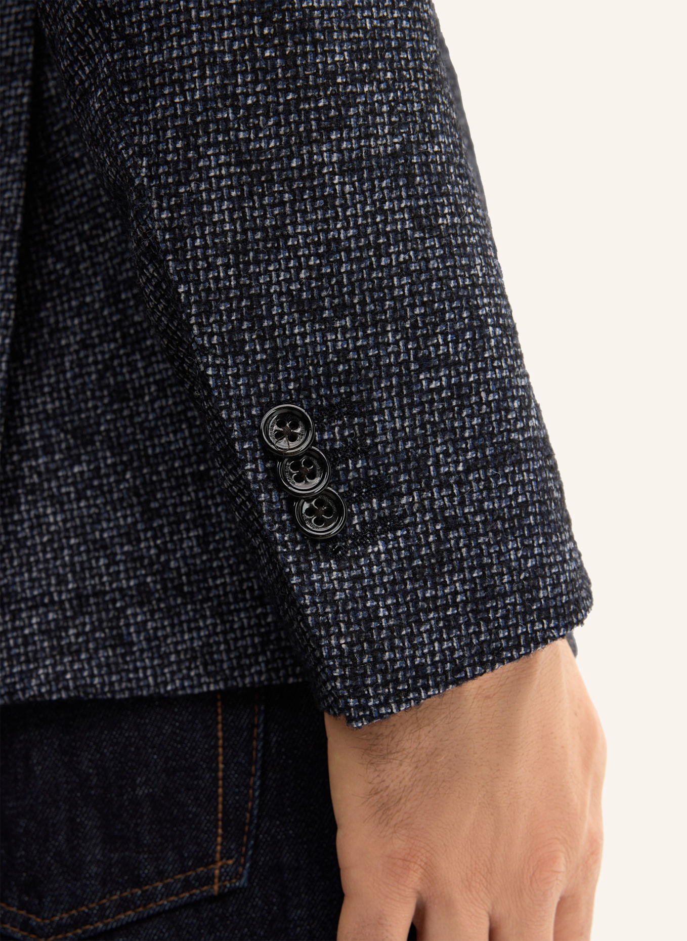 windsor. Sakko Shaped Fit: BLAU