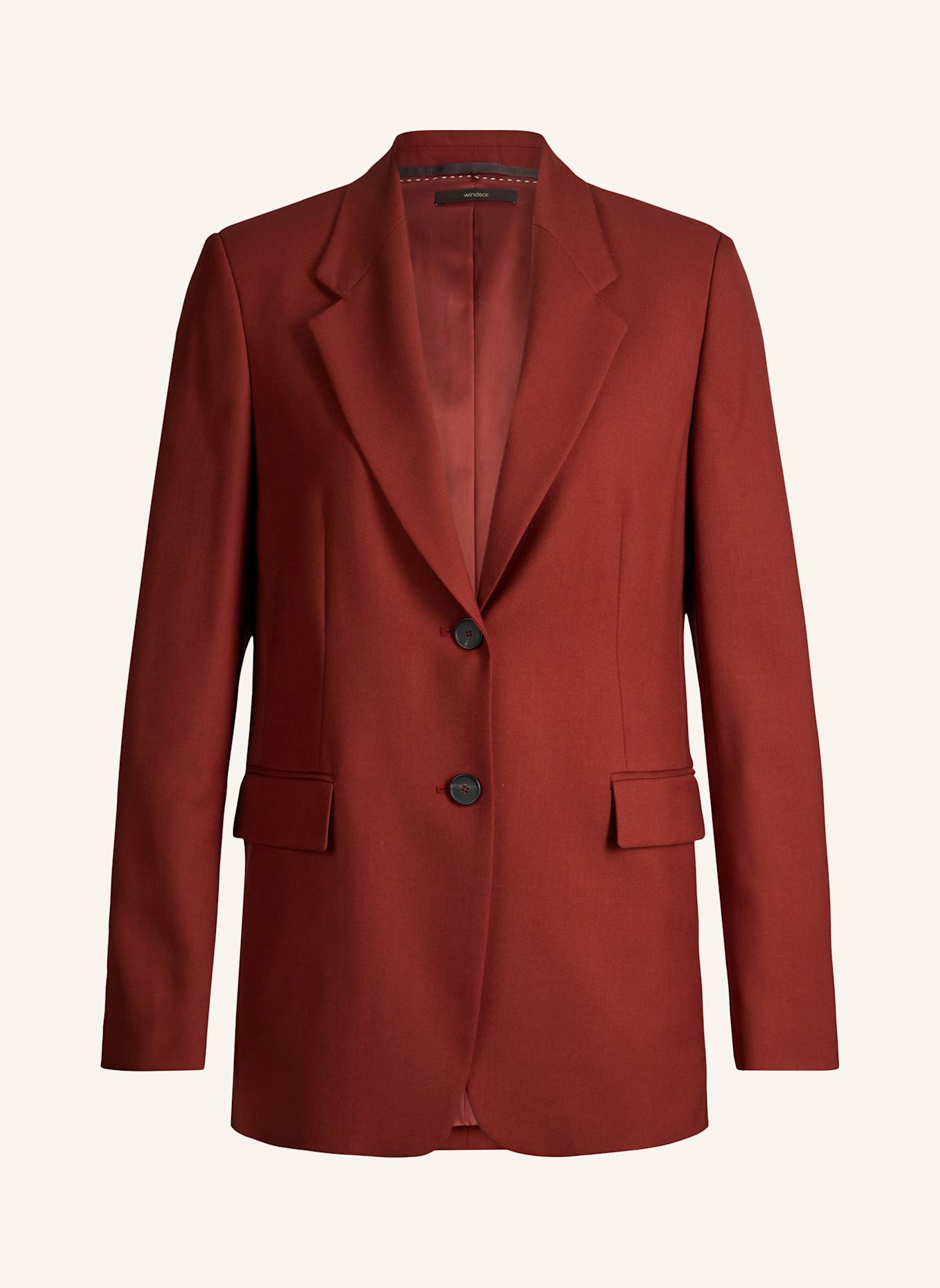 windsor. Blazer: DUNKELROT