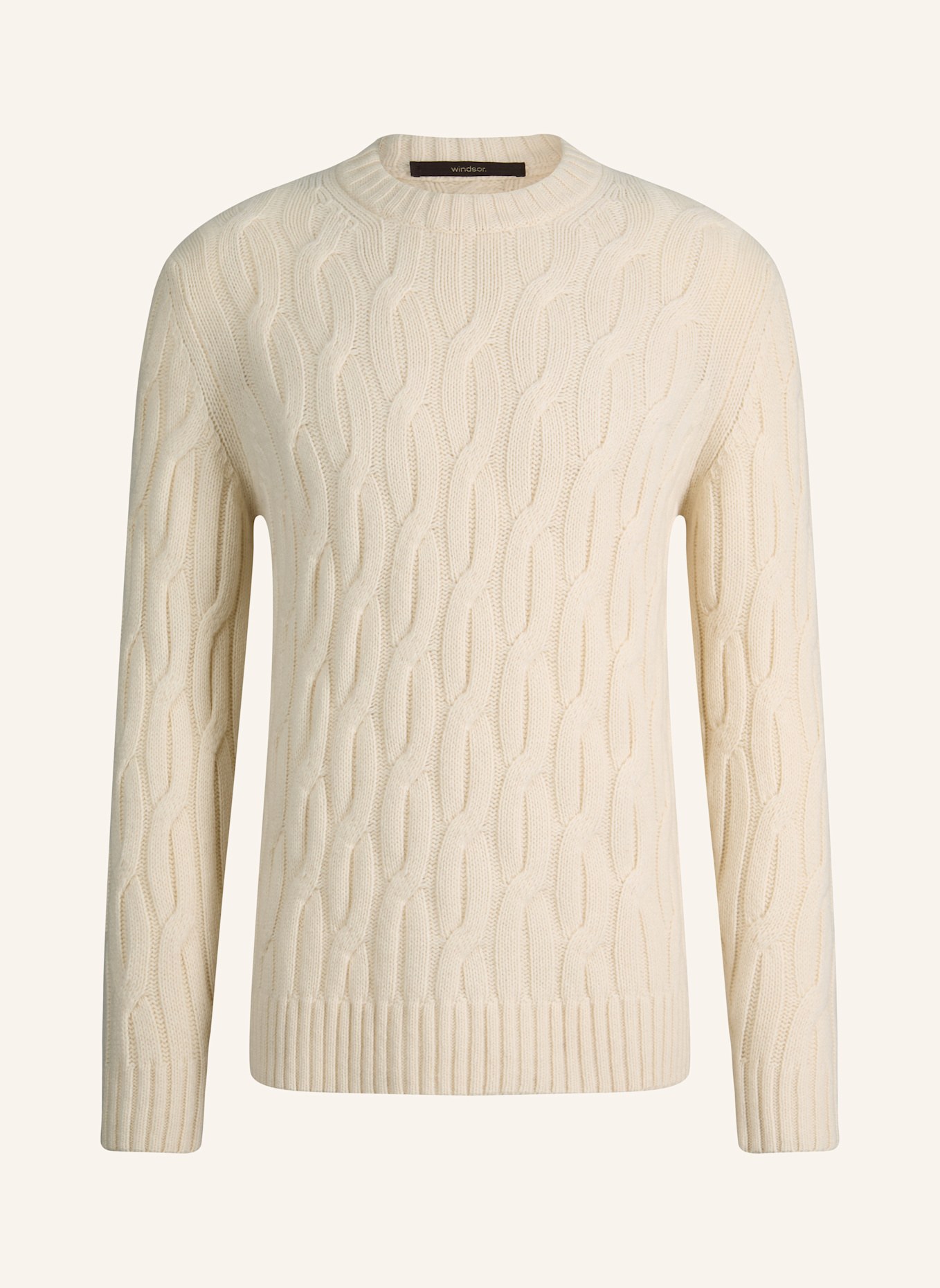 windsor. Pullover: WEISS