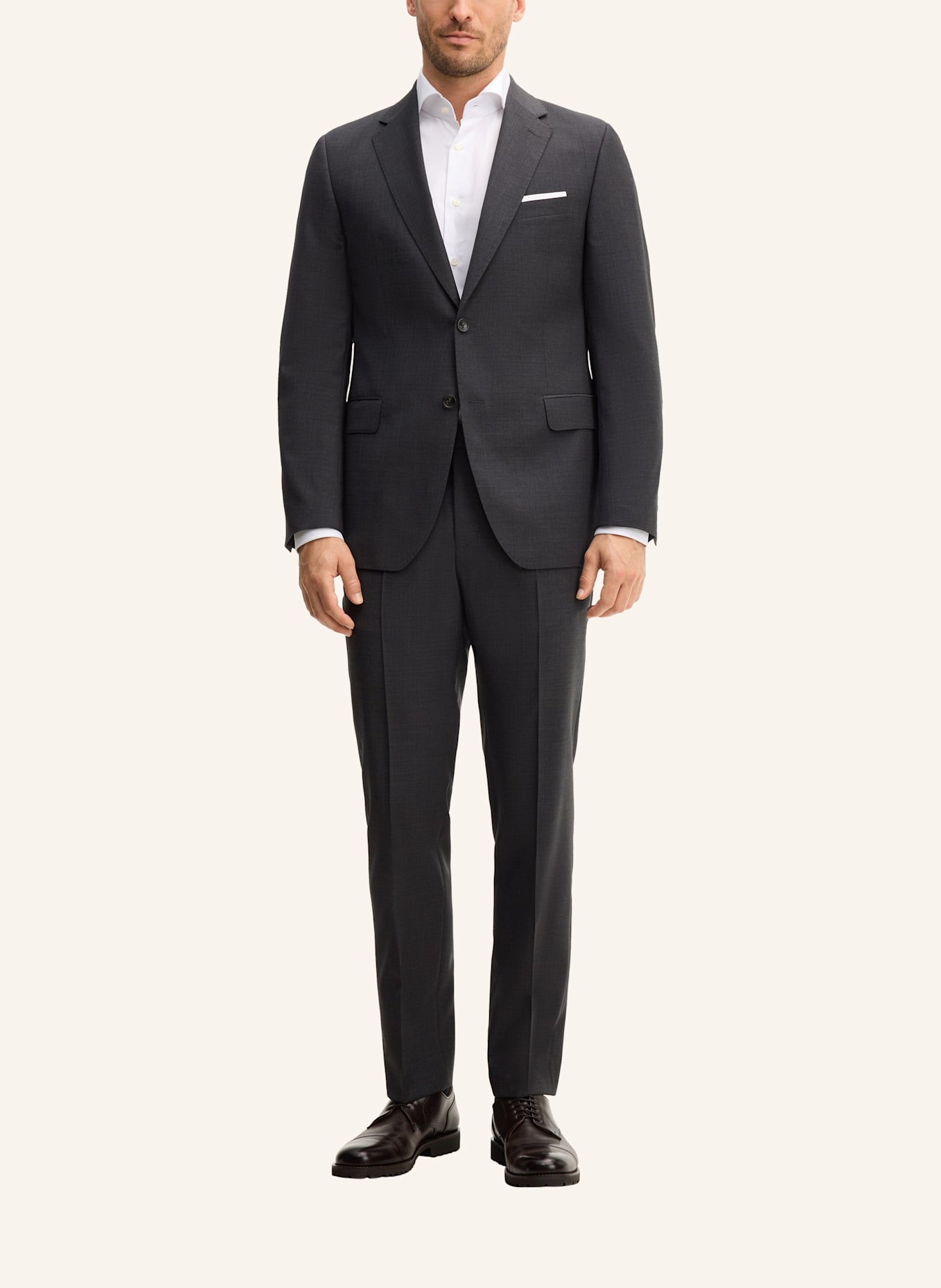 windsor. Anzug Shaped Fit: GRAU