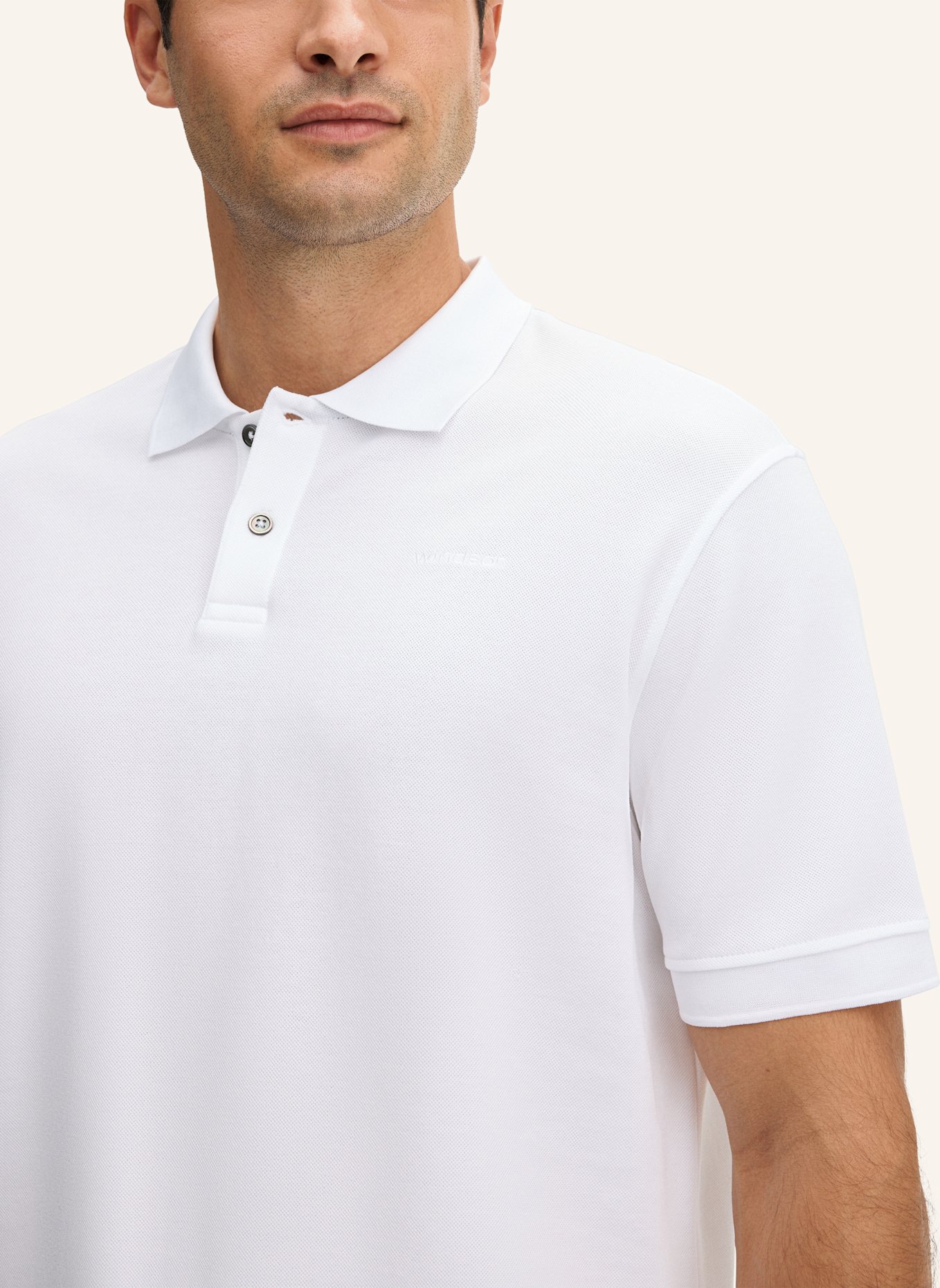 windsor. Poloshirt: WEISS