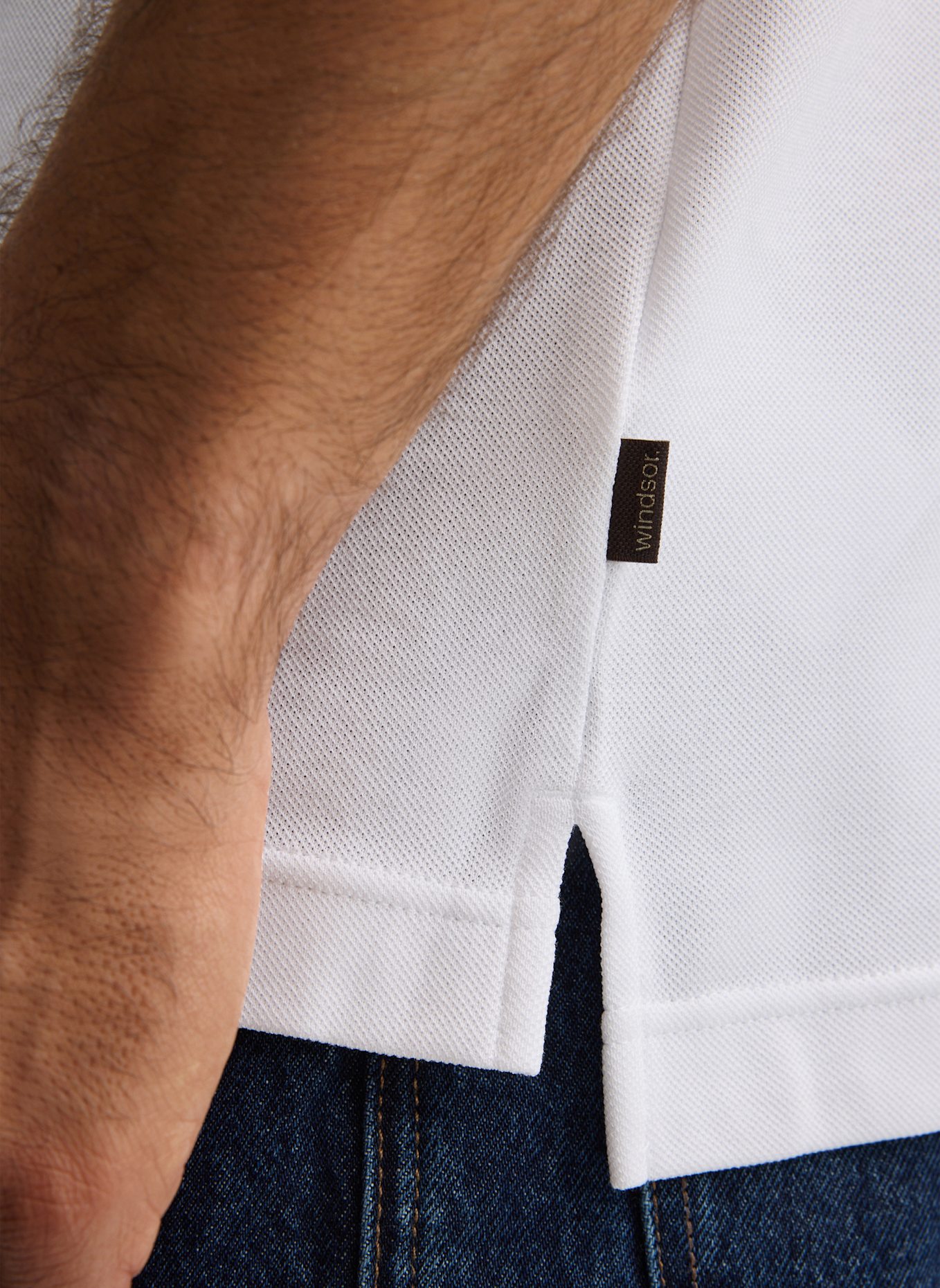 windsor. Poloshirt: WEISS