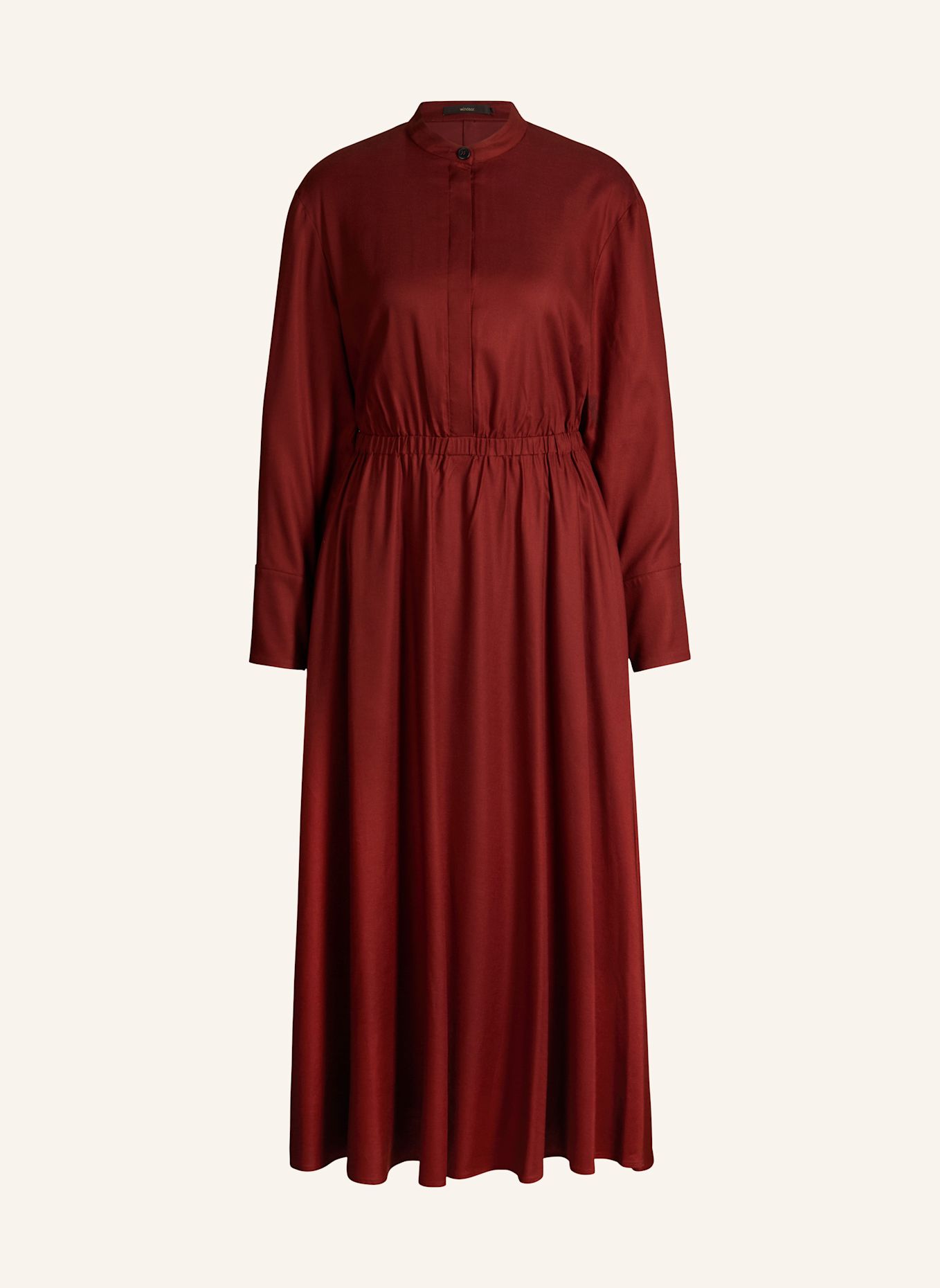 windsor. Kleid: DUNKELROT