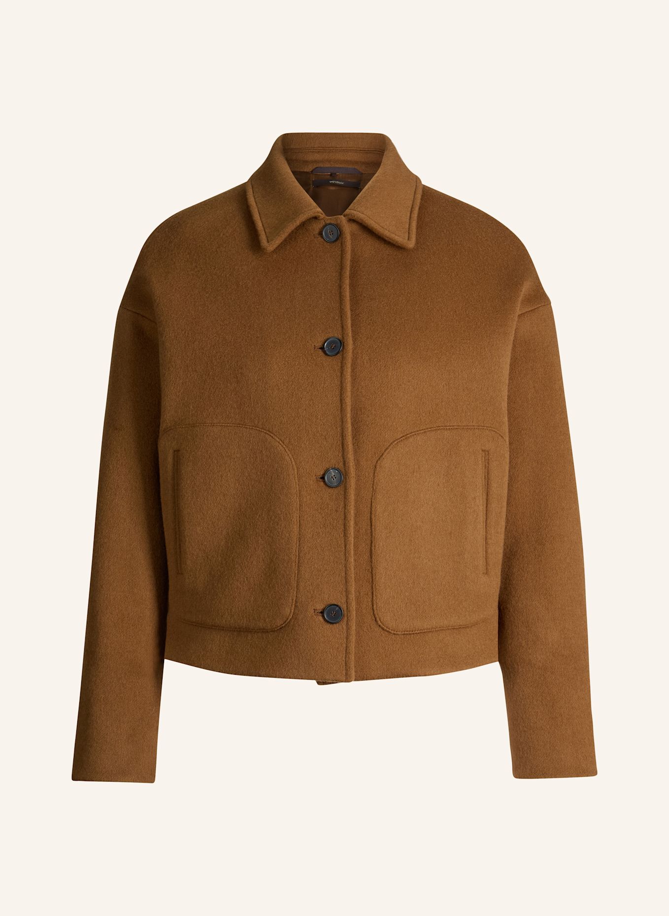 windsor. Jacke: BRAUN