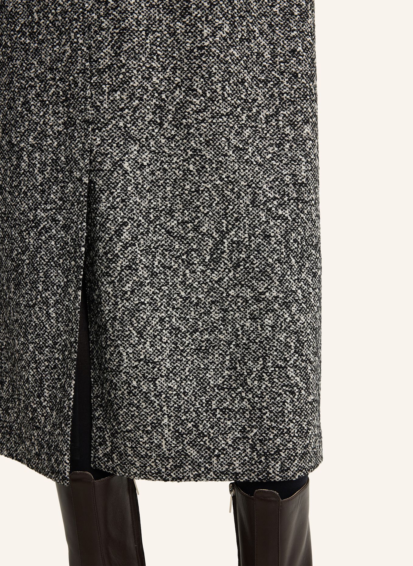 windsor. Maxi-Bleistift-Rock: SCHWARZ