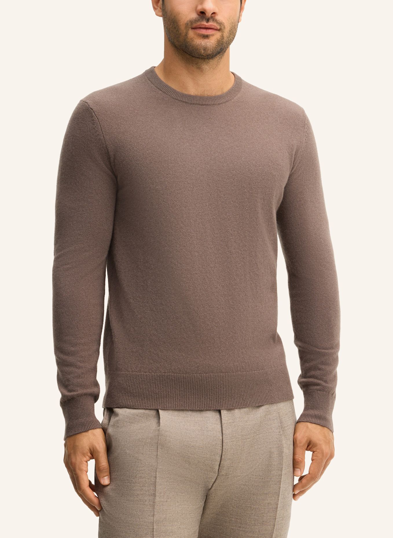 windsor. Pullover: HELLBRAUN