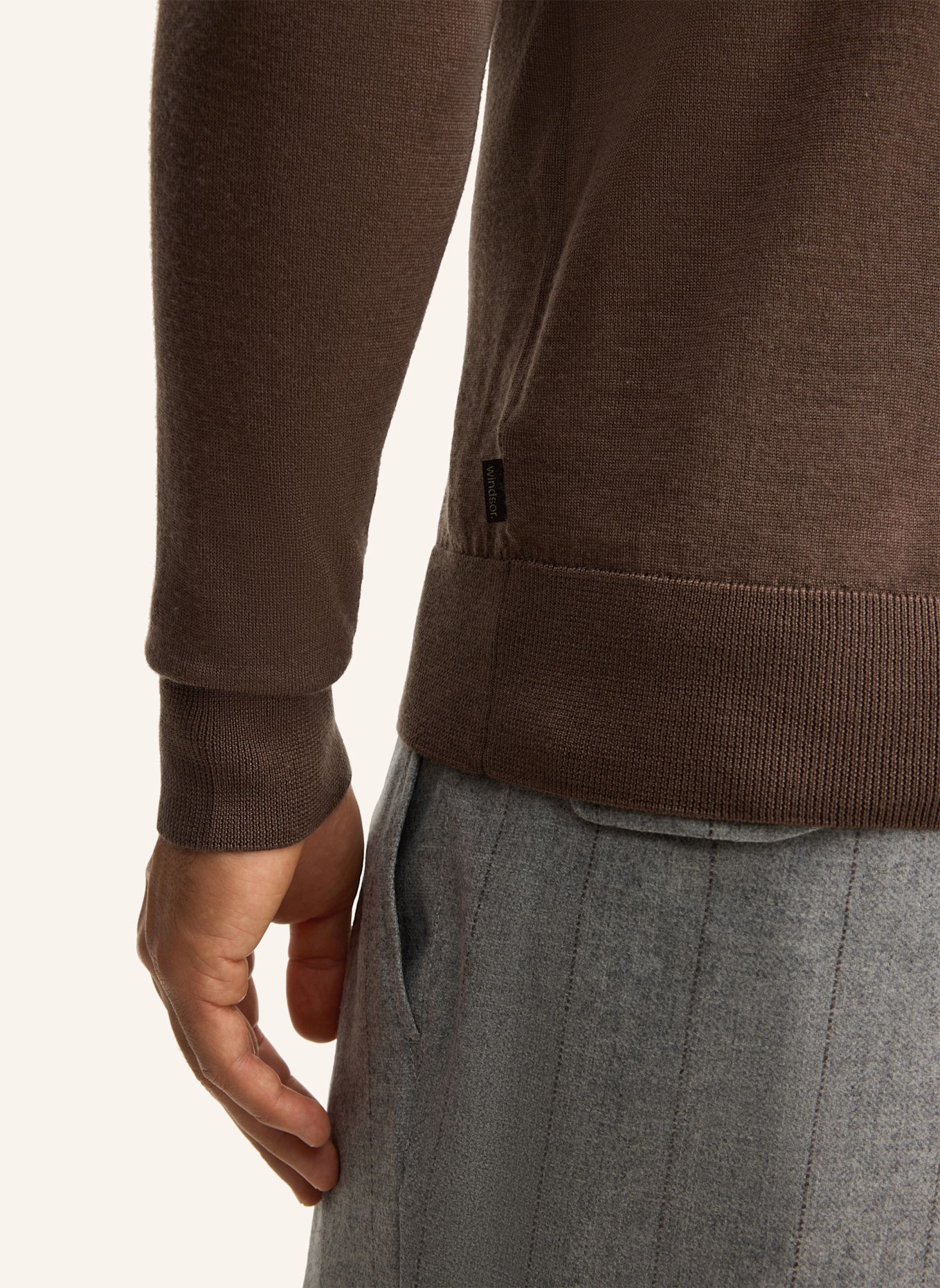 windsor. Strickpullover: BRAUN