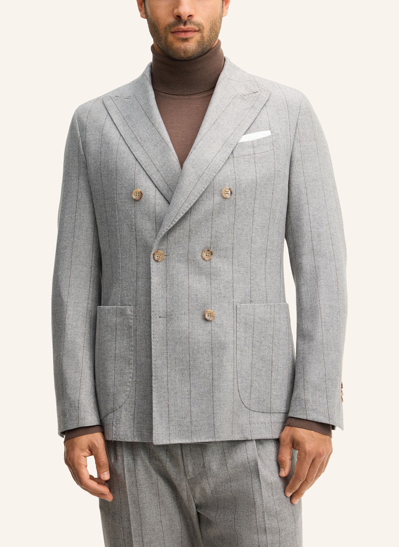 windsor. Sakko Shaped Fit: GRAU
