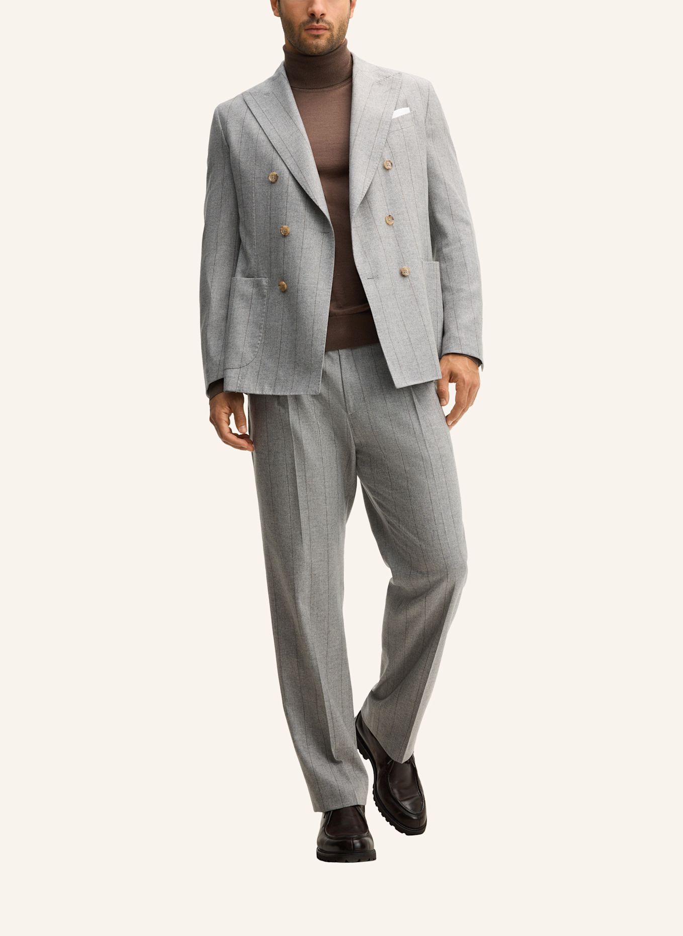 windsor. Anzughose Regular Fit: GRAU