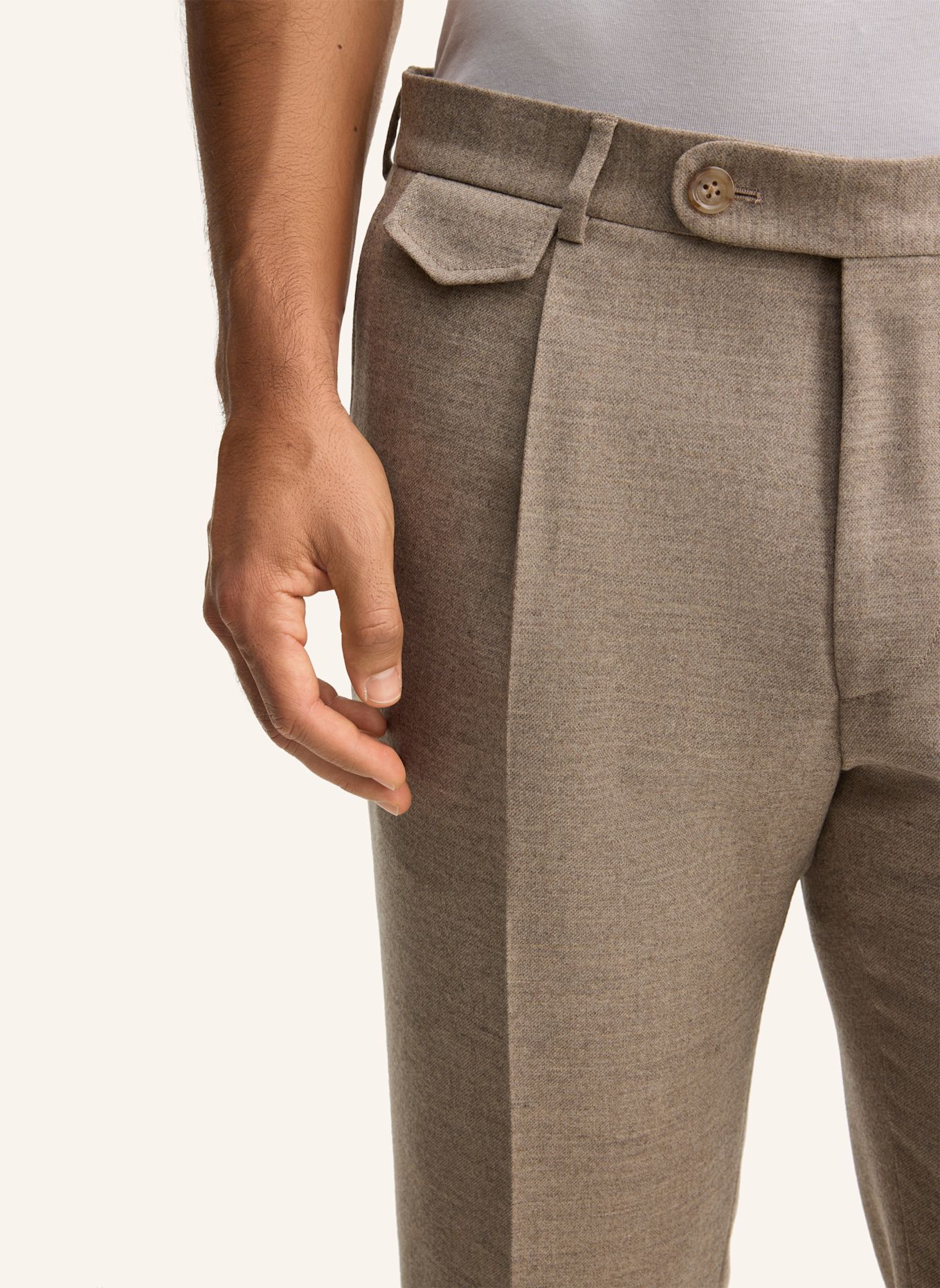 windsor. Anzughose Shaped Fit: BEIGE