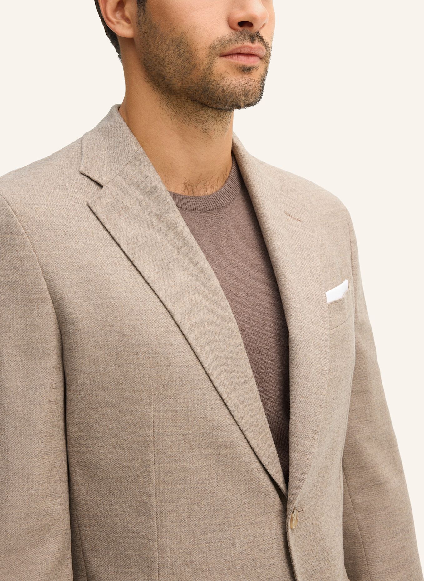 windsor. Baukasten Sakko Shaped Fit: BEIGE