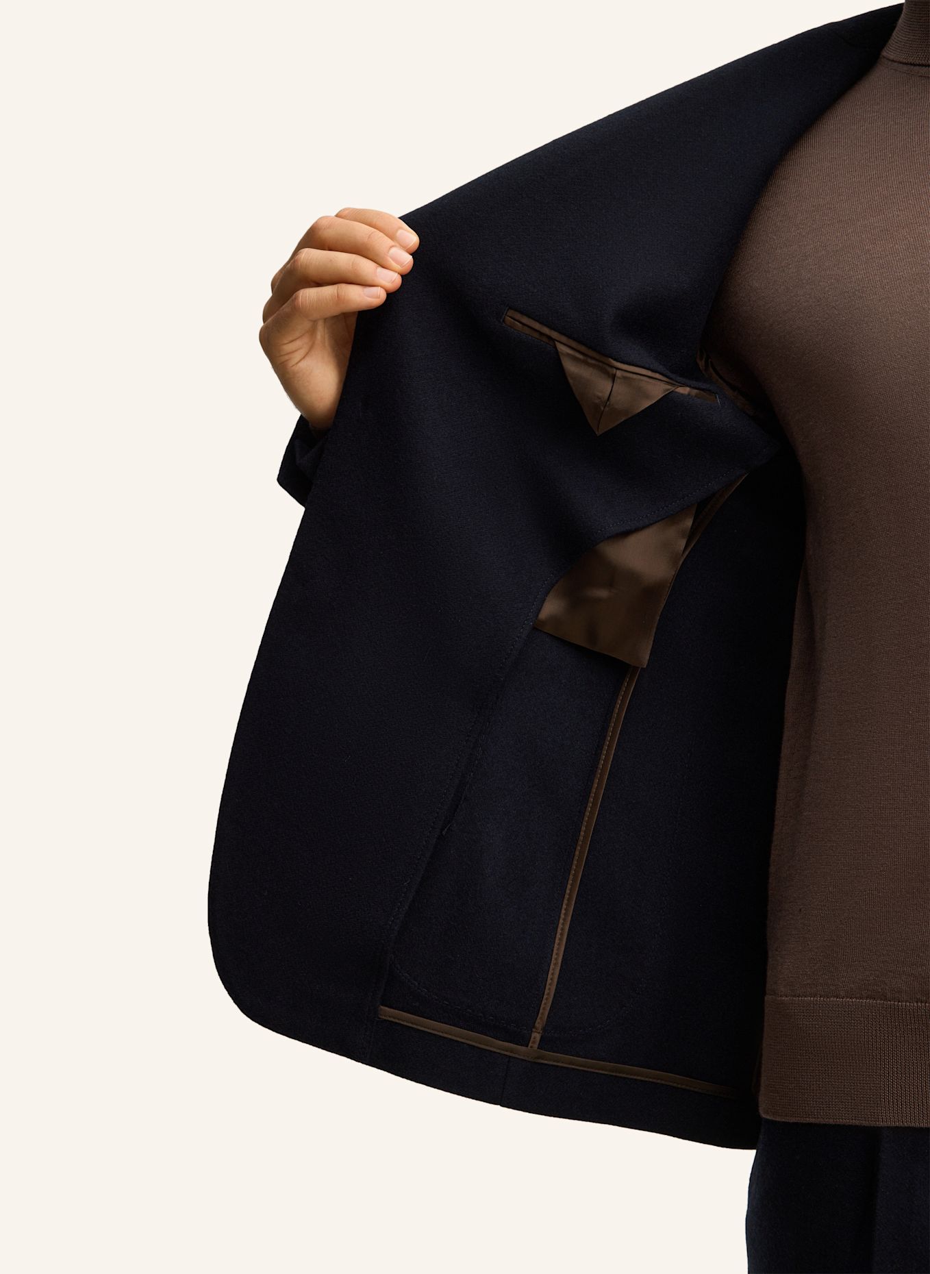 windsor. Baukasten Sakko Shaped Fit: DUNKELBLAU
