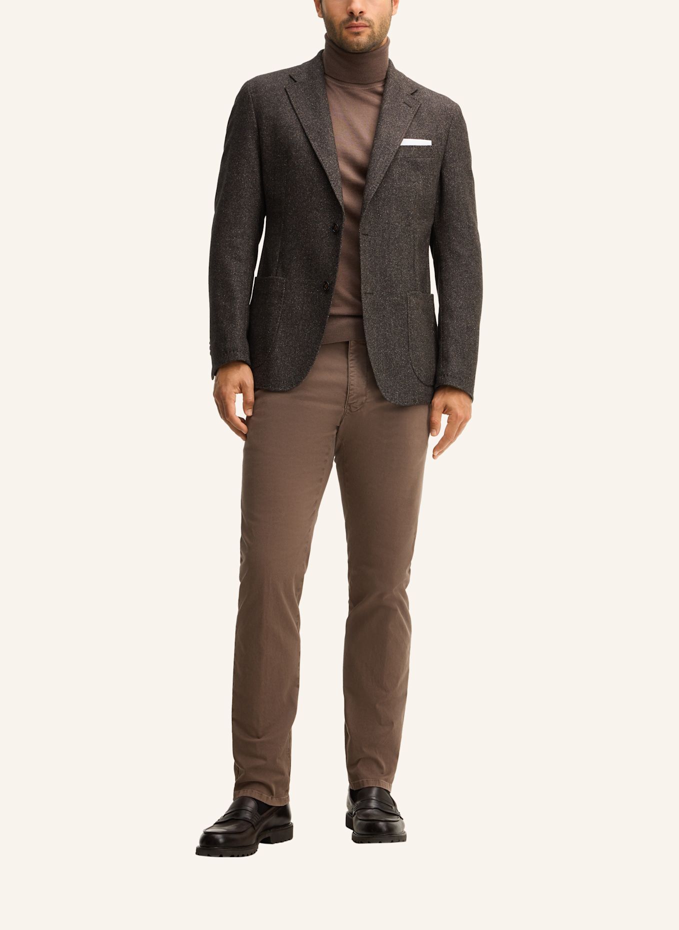 windsor. Chino Regular Fit: TAUPE