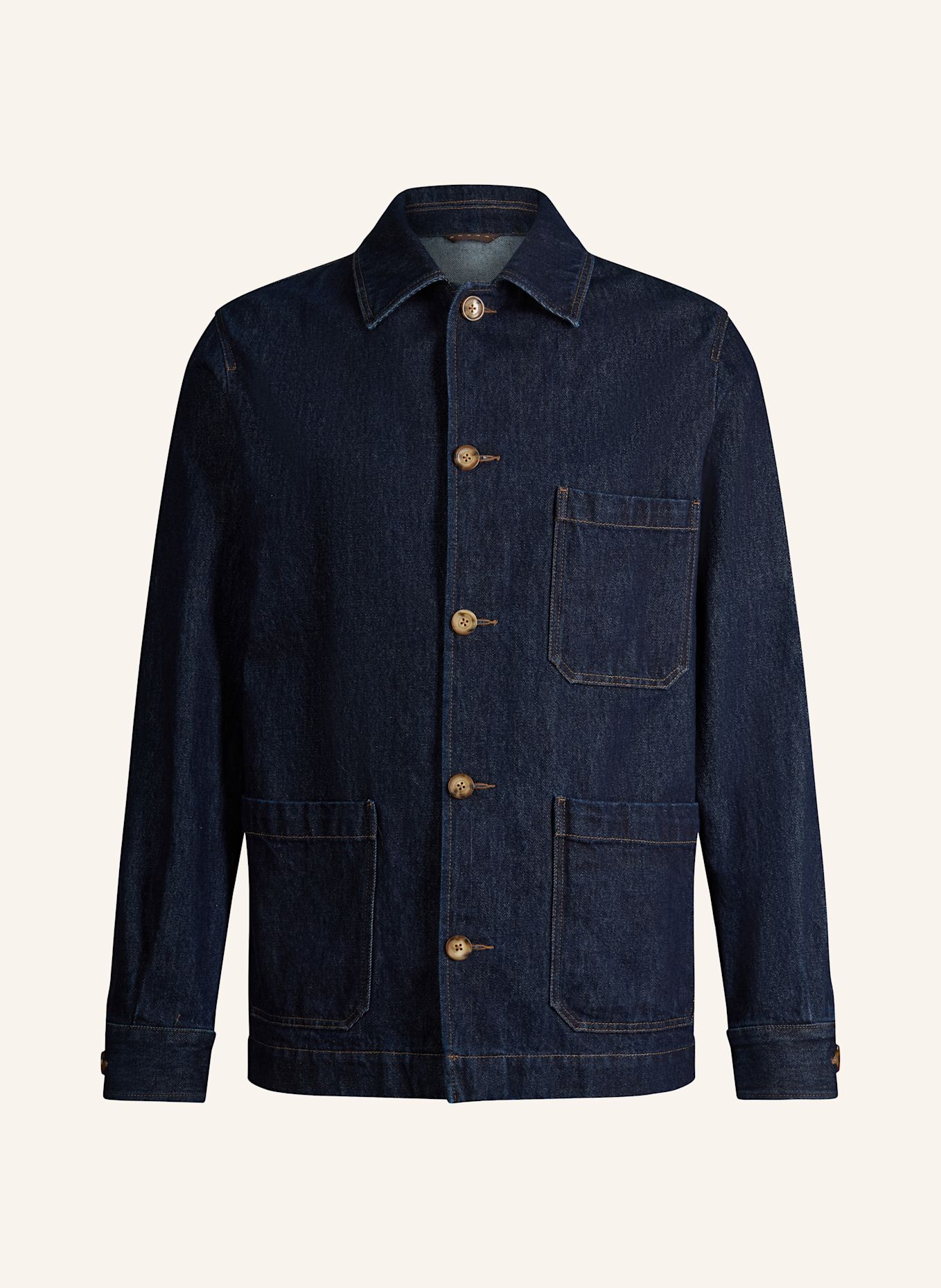 windsor. Overshirt: DUNKELBLAU