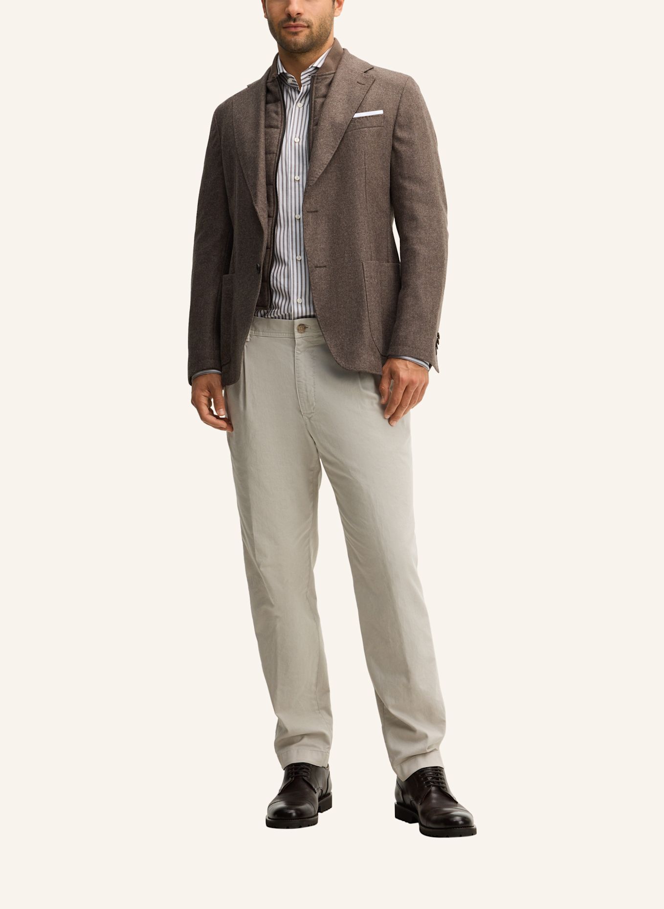 windsor. Sakko Shaped Fit: BRAUN
