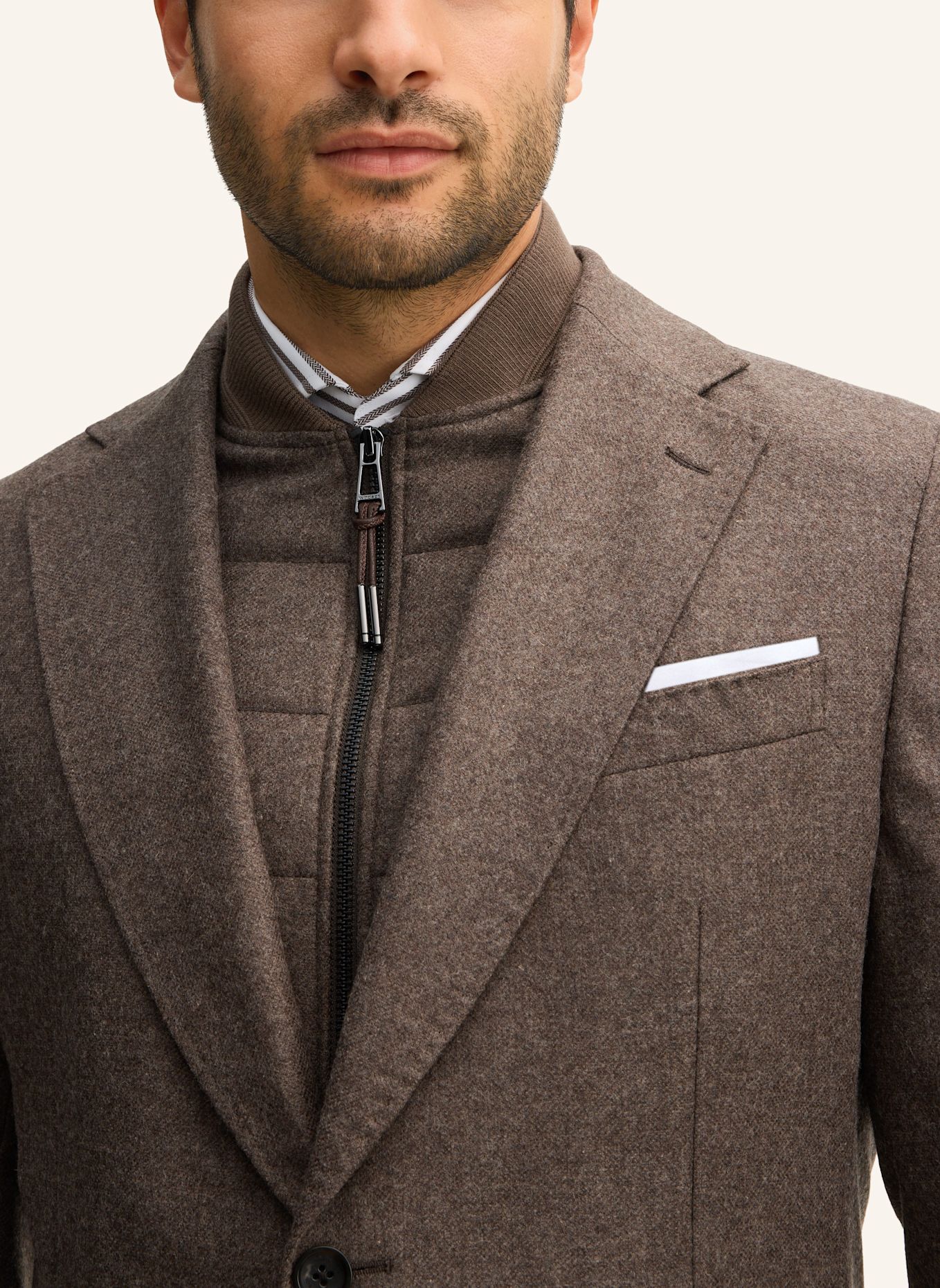 windsor. Sakko Shaped Fit: BRAUN