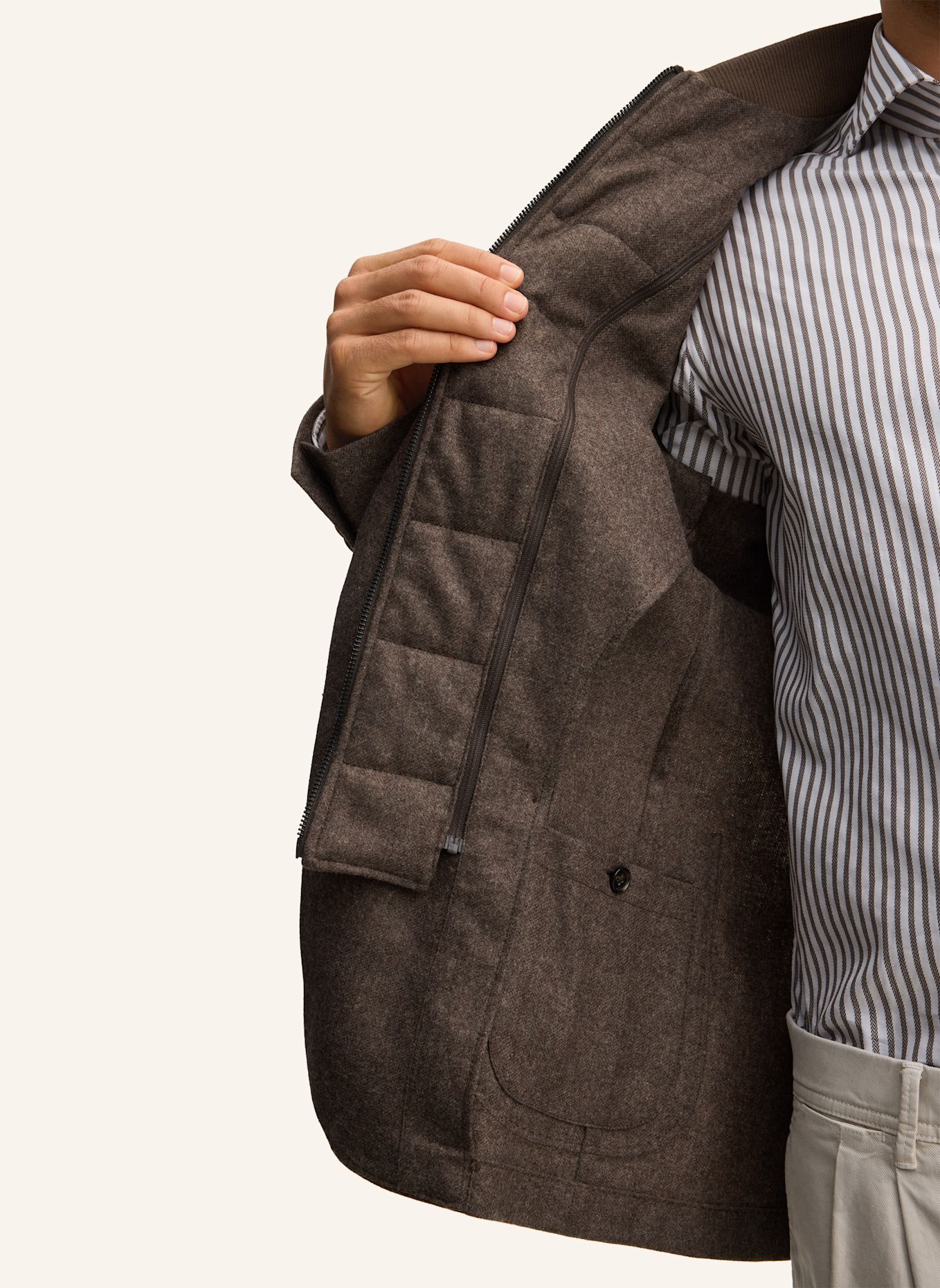 windsor. Sakko Shaped Fit: BRAUN