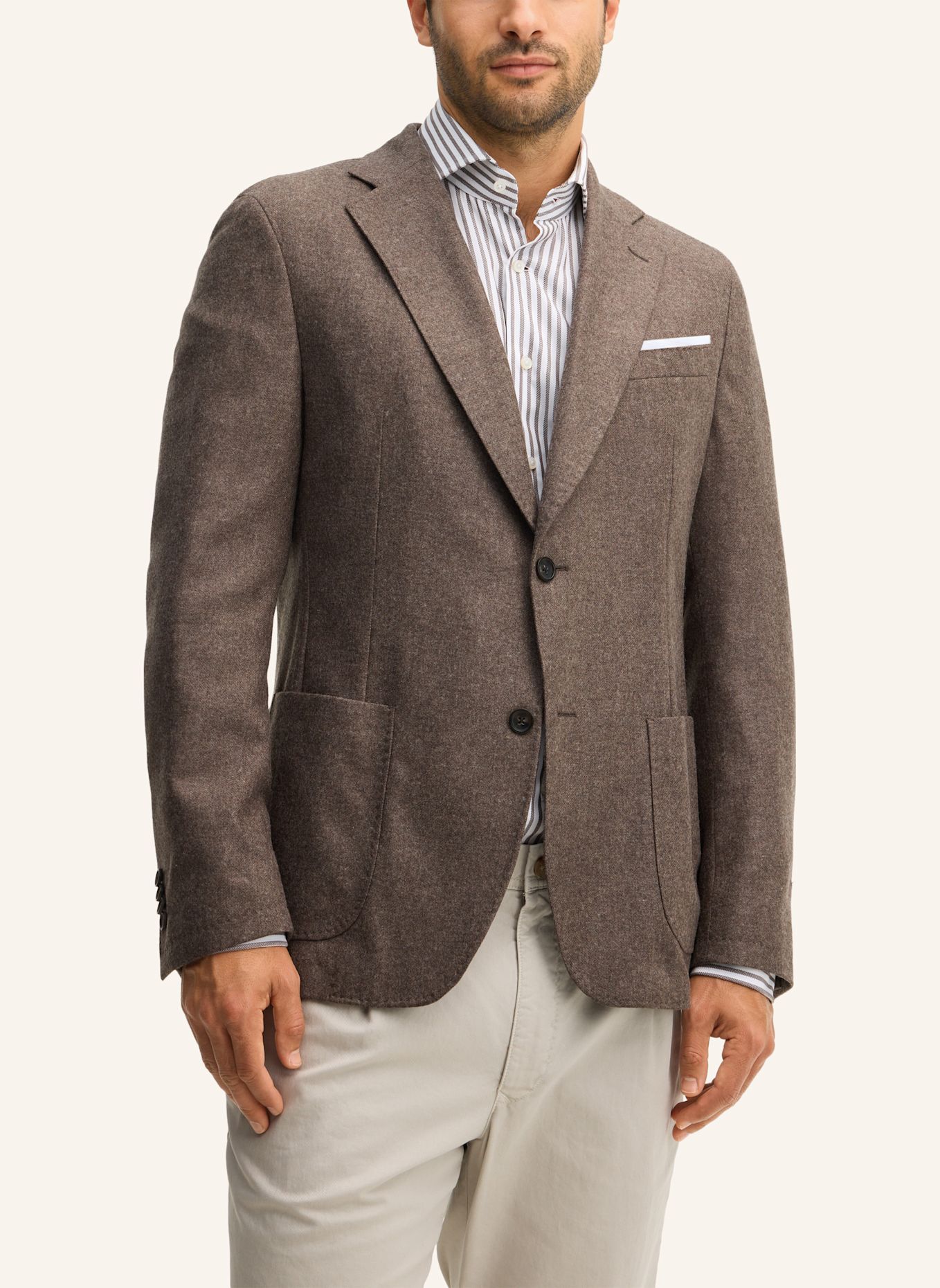 windsor. Sakko Shaped Fit: BRAUN