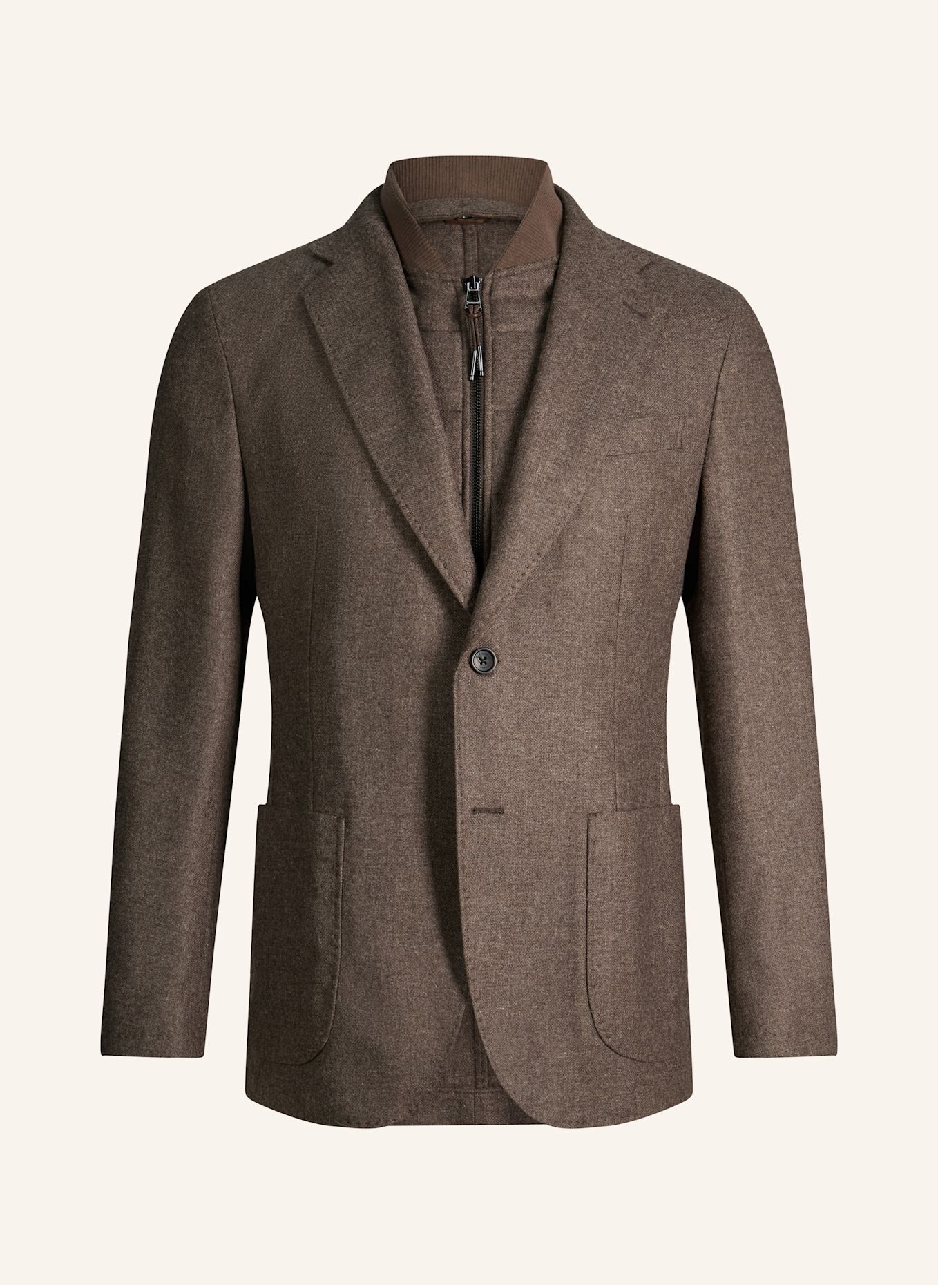windsor. Sakko Shaped Fit: BRAUN