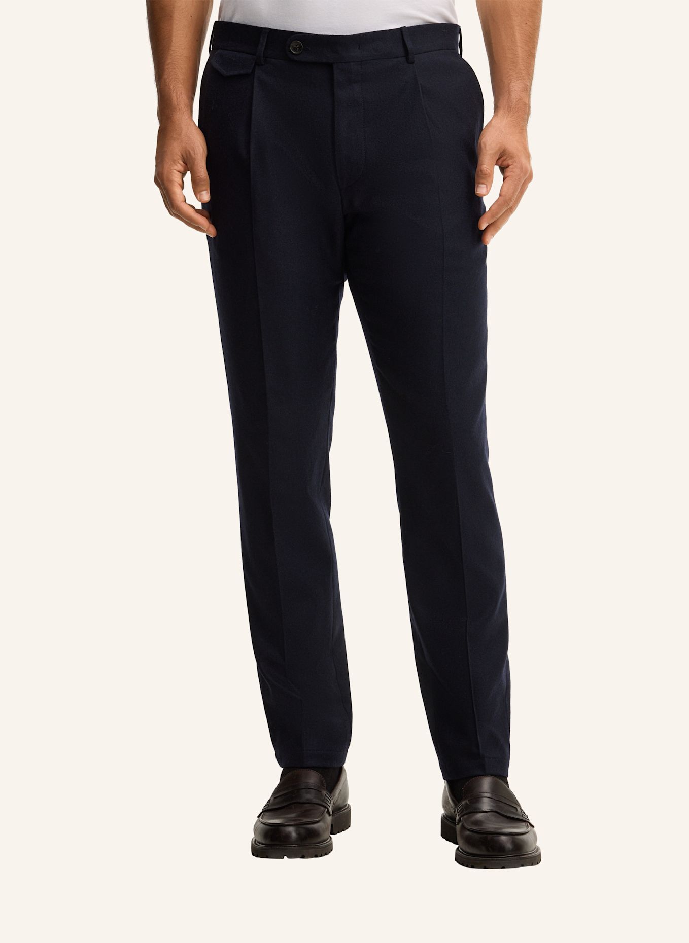 windsor. Anzughose Shaped Fit: DUNKELBLAU