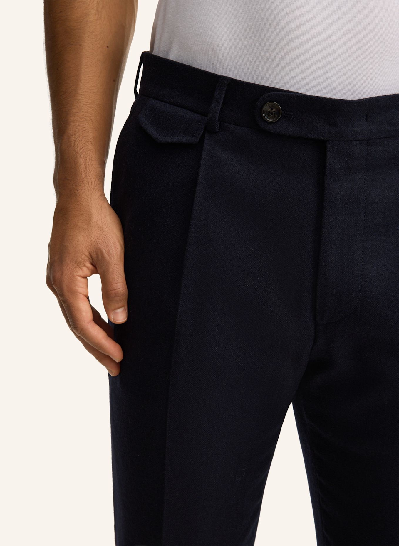 windsor. Anzughose Shaped Fit: DUNKELBLAU