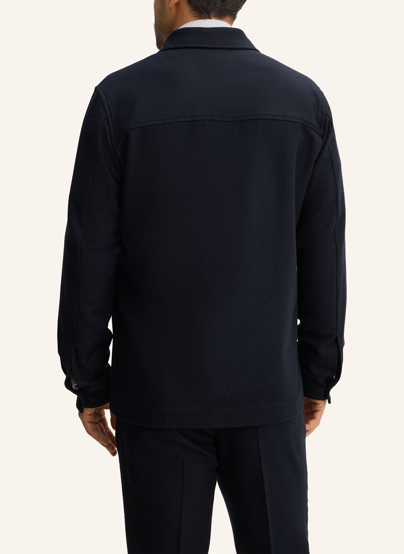 windsor. Overshirt: DUNKELBLAU